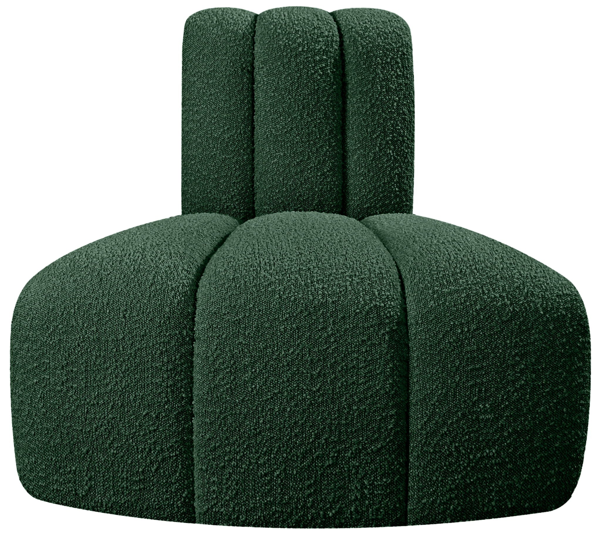 Arc - Boucle Fabric Reverse Corner