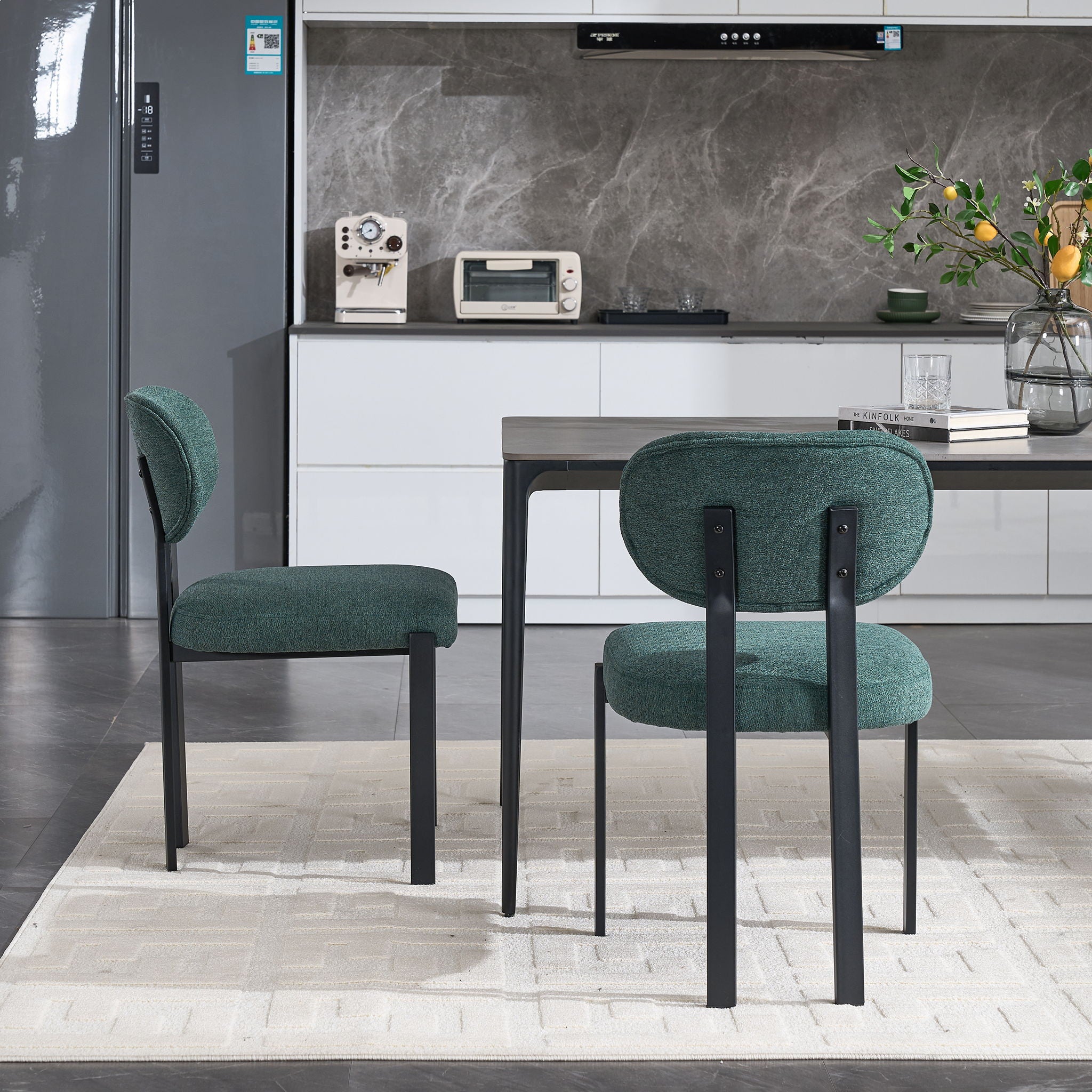 Dining Armless Chairs (Set of 2)