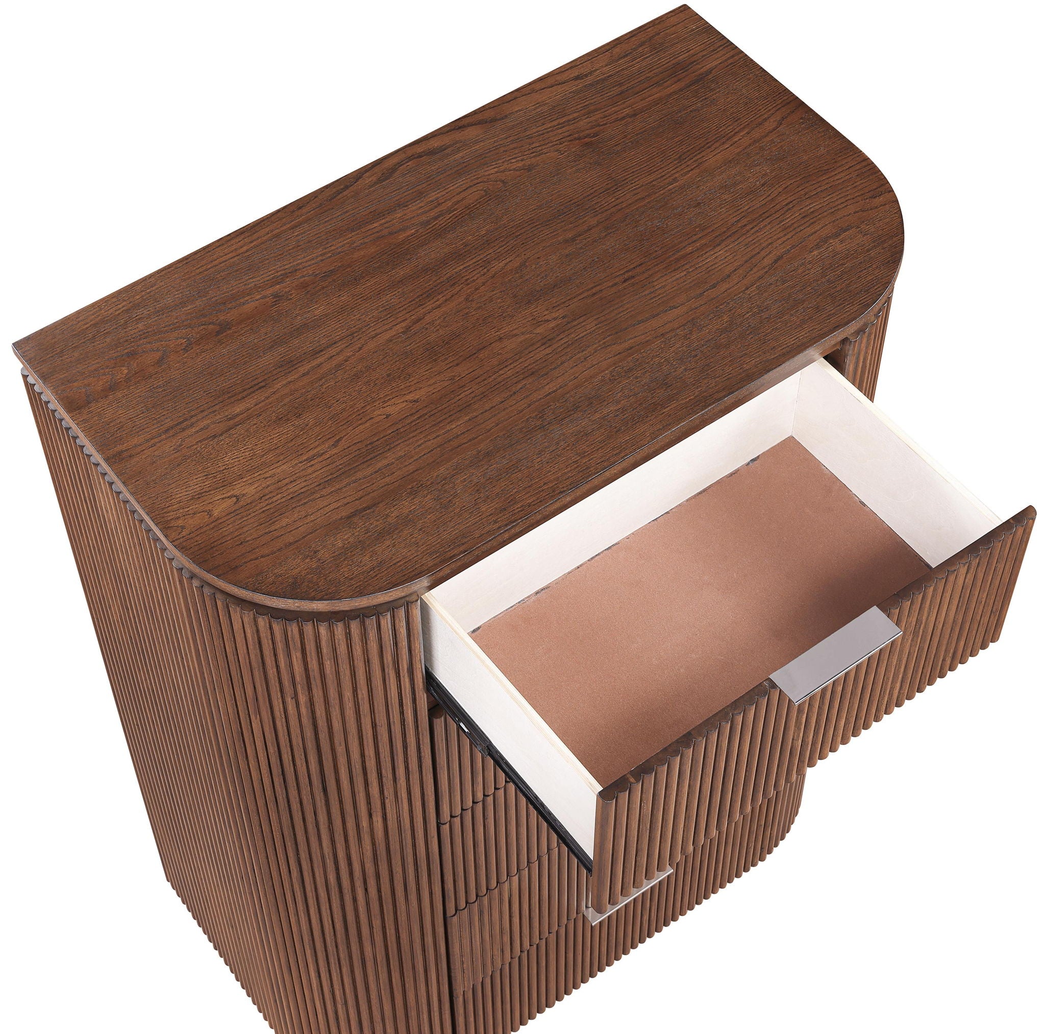 Astrid - Solid Wood And Oak Veneer Chest