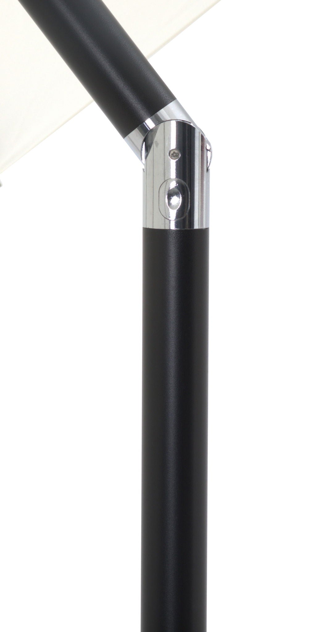 Amalfi - Patio Umbrella - Black Base / Black Pole