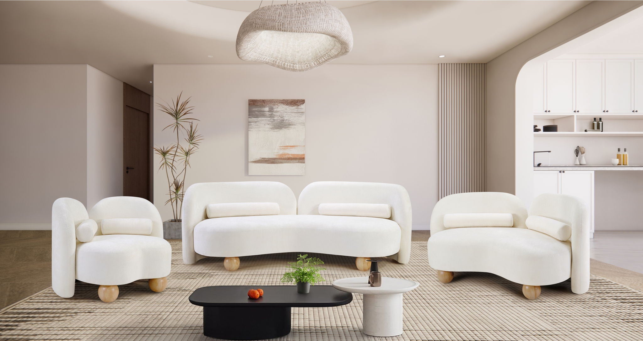 Daphne - Chenille Sofa