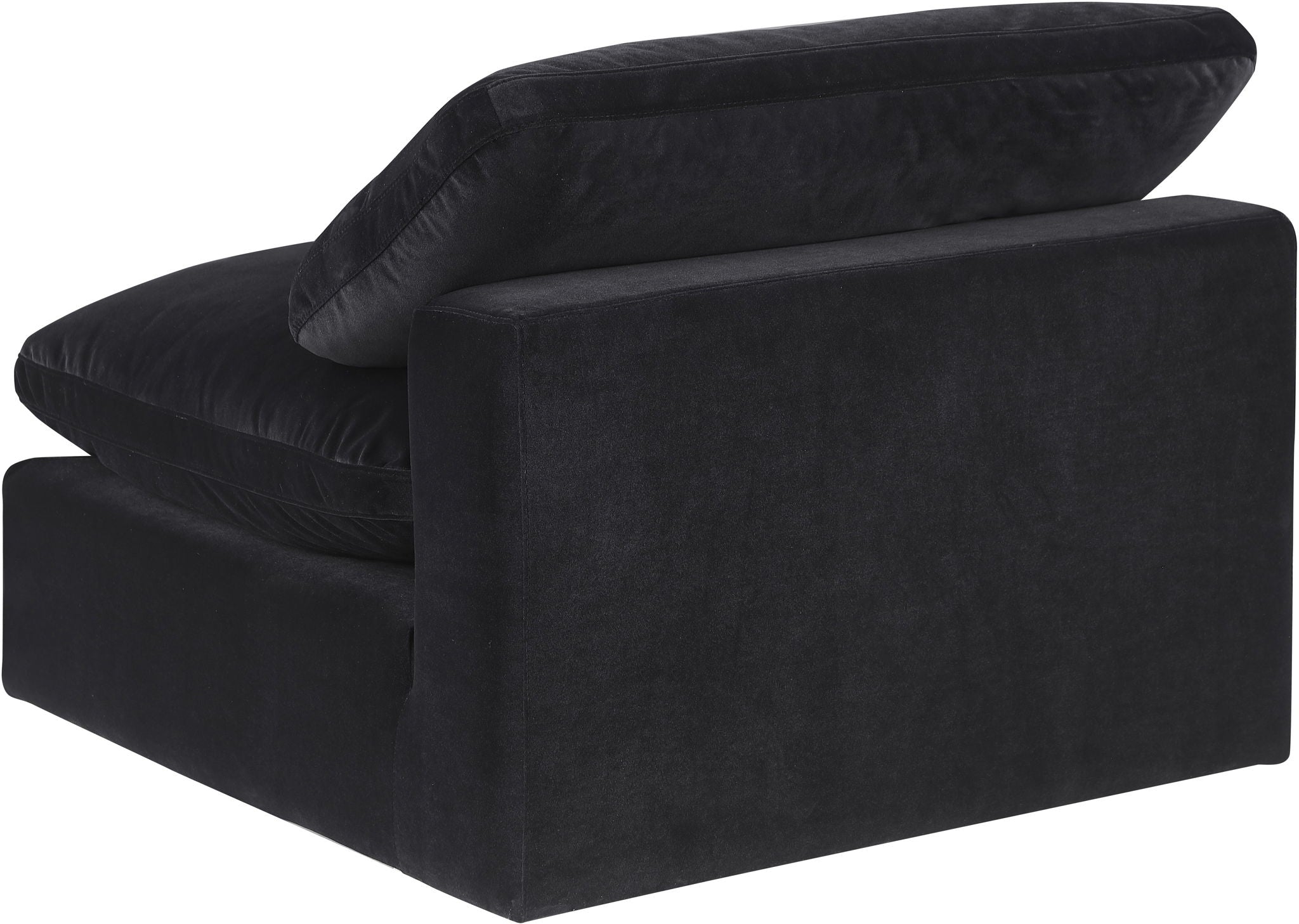 Comfy - Velvet Armless Chair
