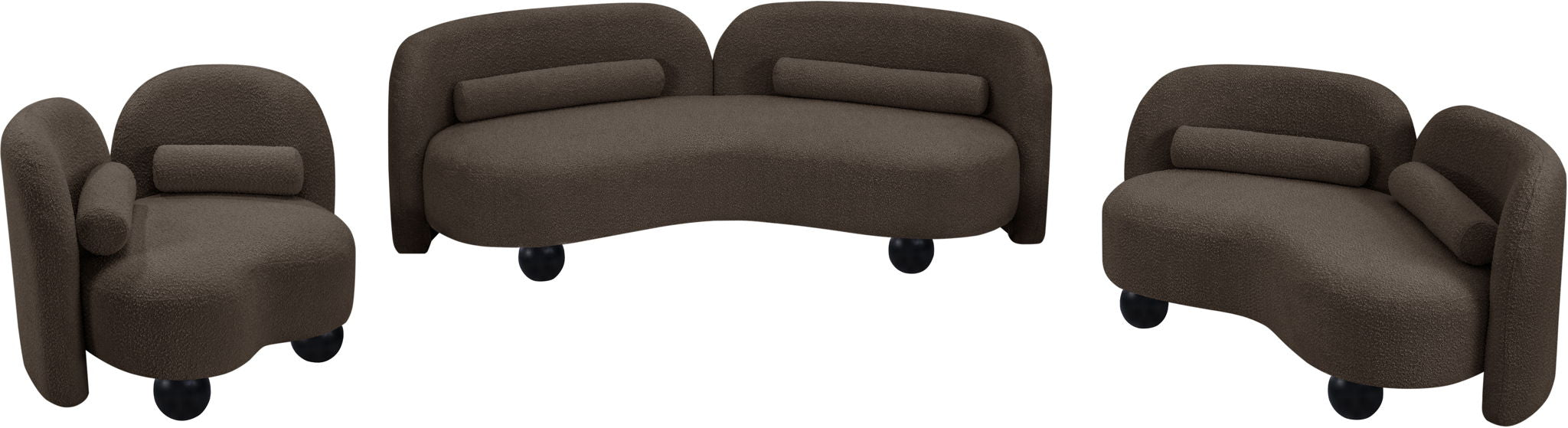 Daphne - Boucle Loveseat