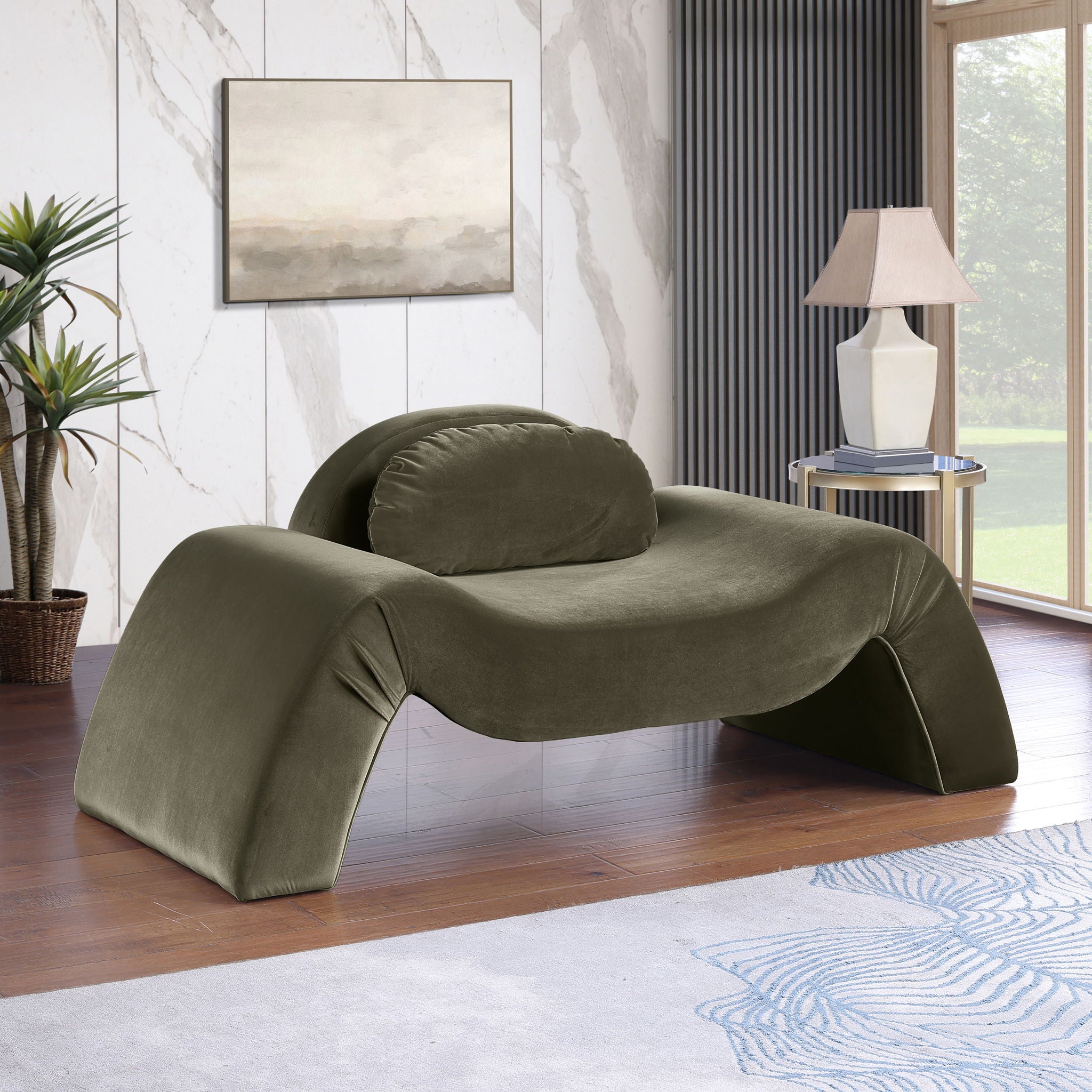 Austin - Velvet Accent Chair