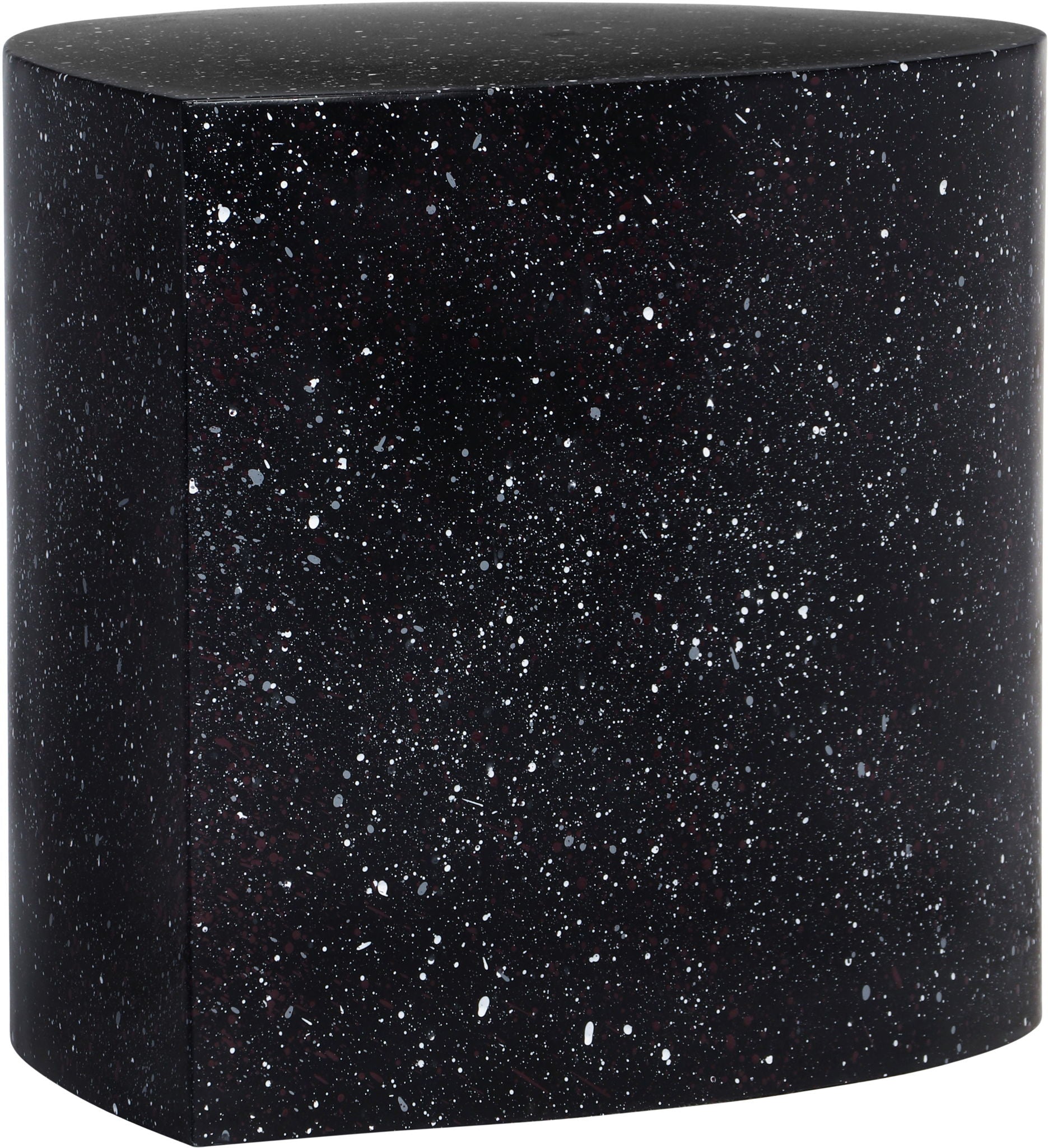Petal - Iron Coffee Table - Black Terazzo