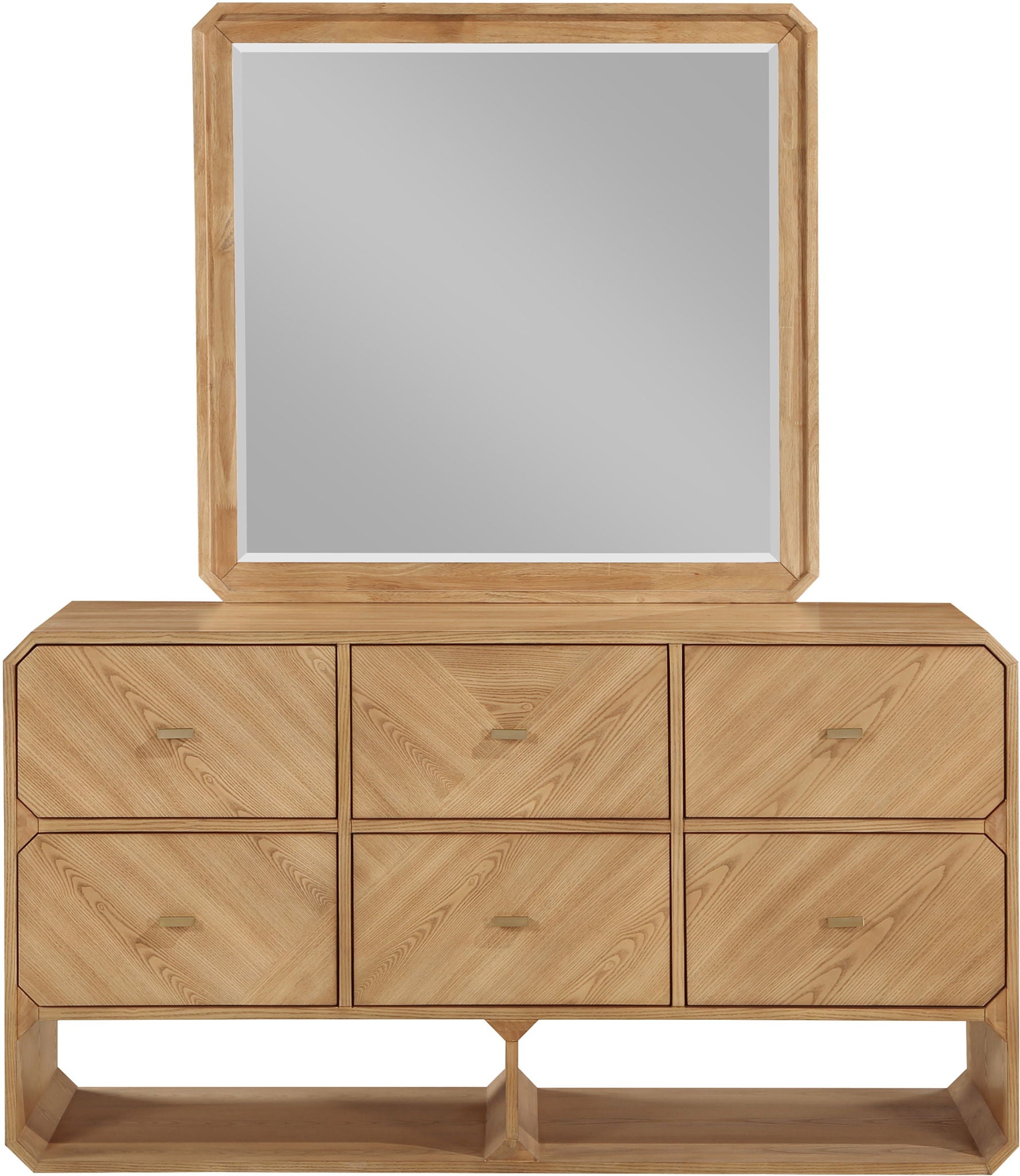 Parker - Rubberwood Mirror
