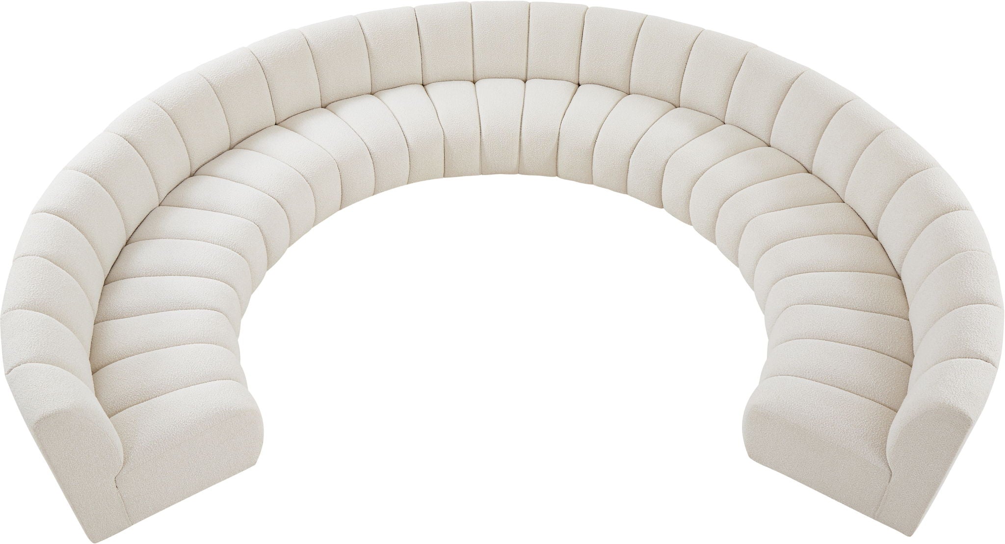 Infinity - 9 Piece Boucle Modular Sectional