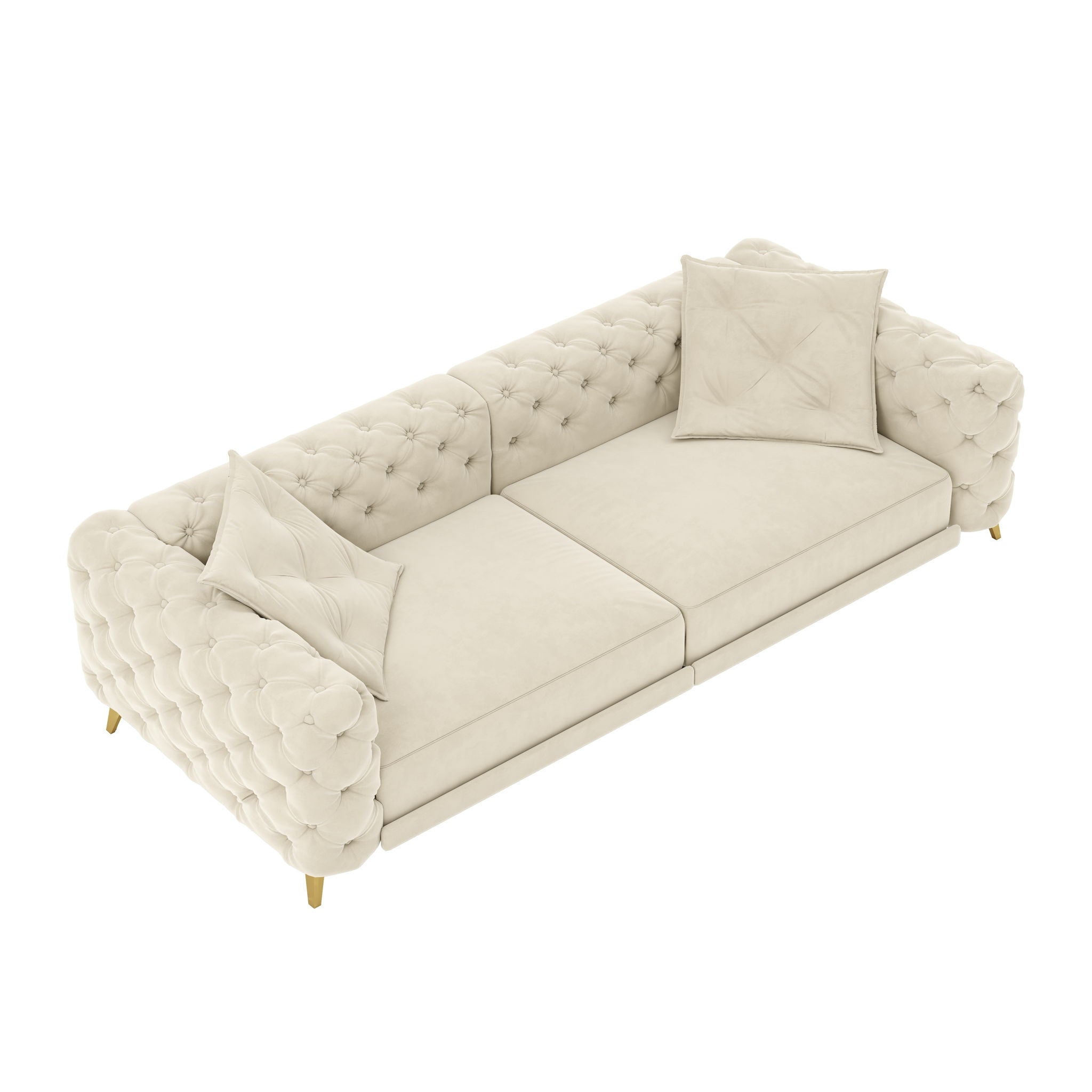 3-In-1 Convertible Sleeper Sofa