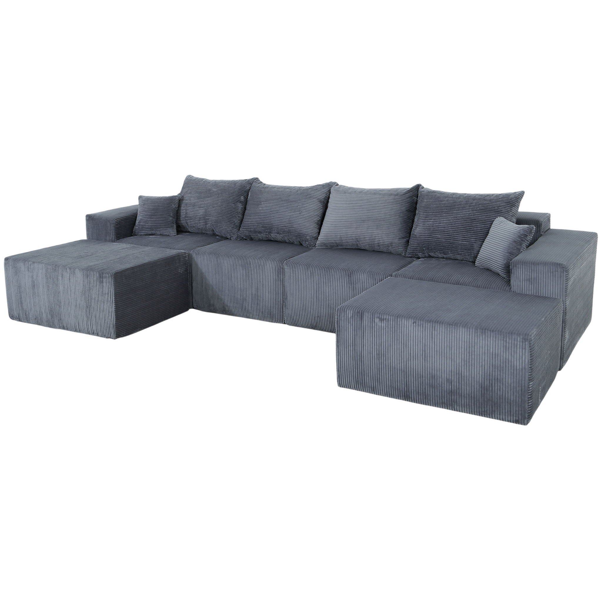 Modular Sectional Sofa, Convertible Couch With Chaise