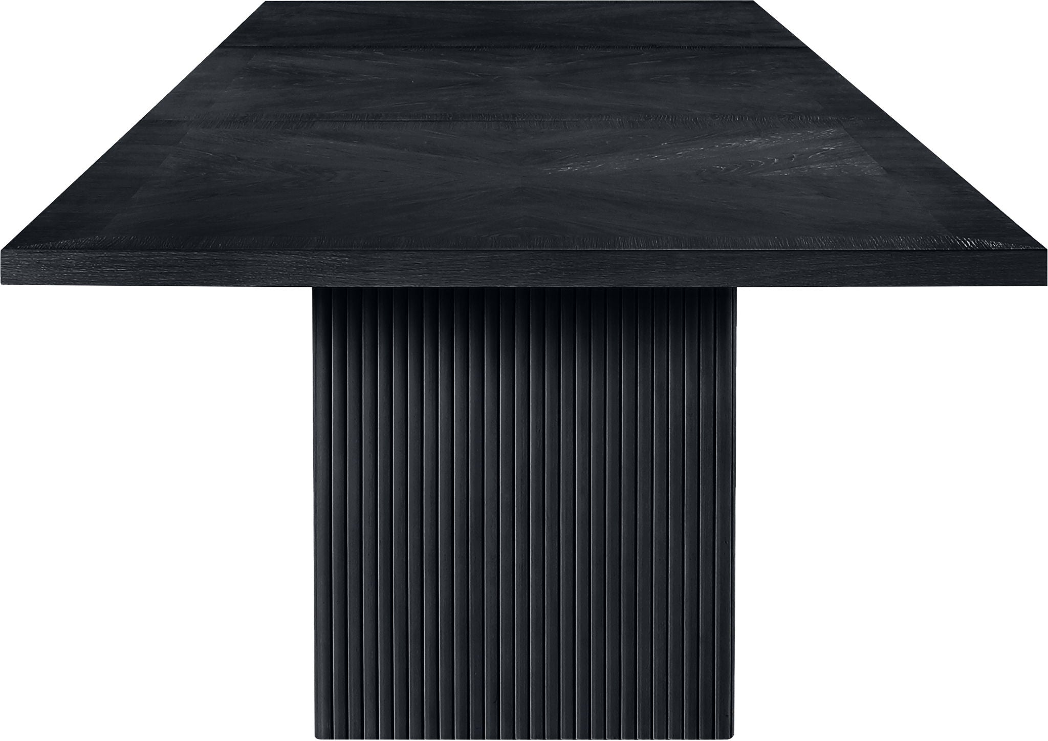 Belinda - Wood Mid-Century Modern Modular Dining Table - Black
