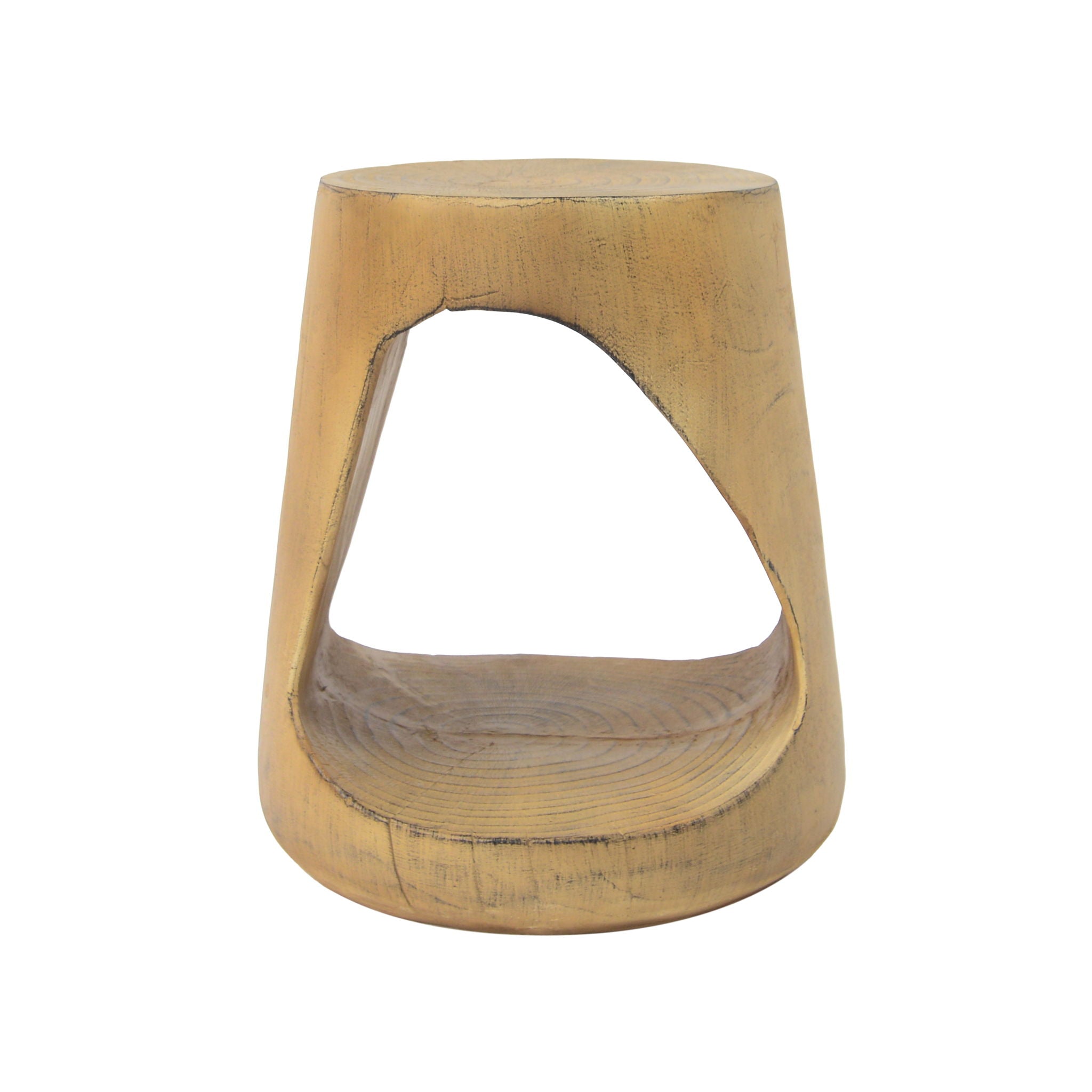 Hollow - Side Table, Durable And Weather Resistant