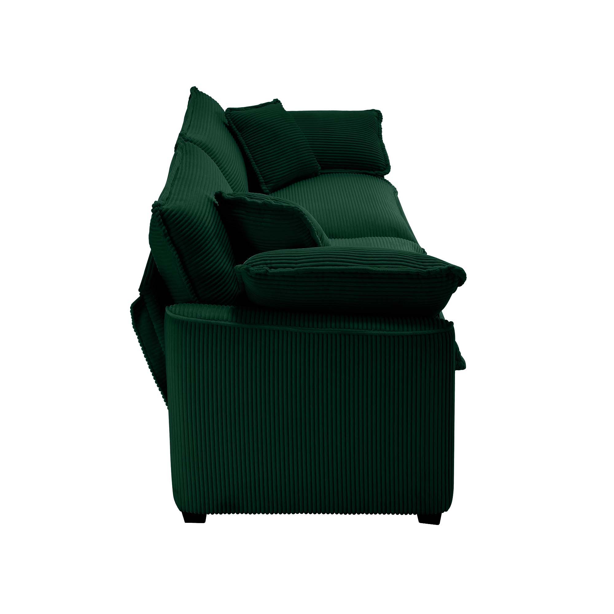 Elegant Oversized Sectional Sofa Set With Deep Seats And Flexible Layout