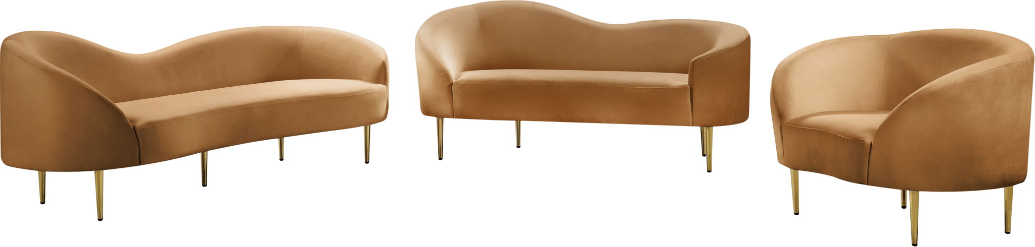 Ritz - Sofa - Saddle