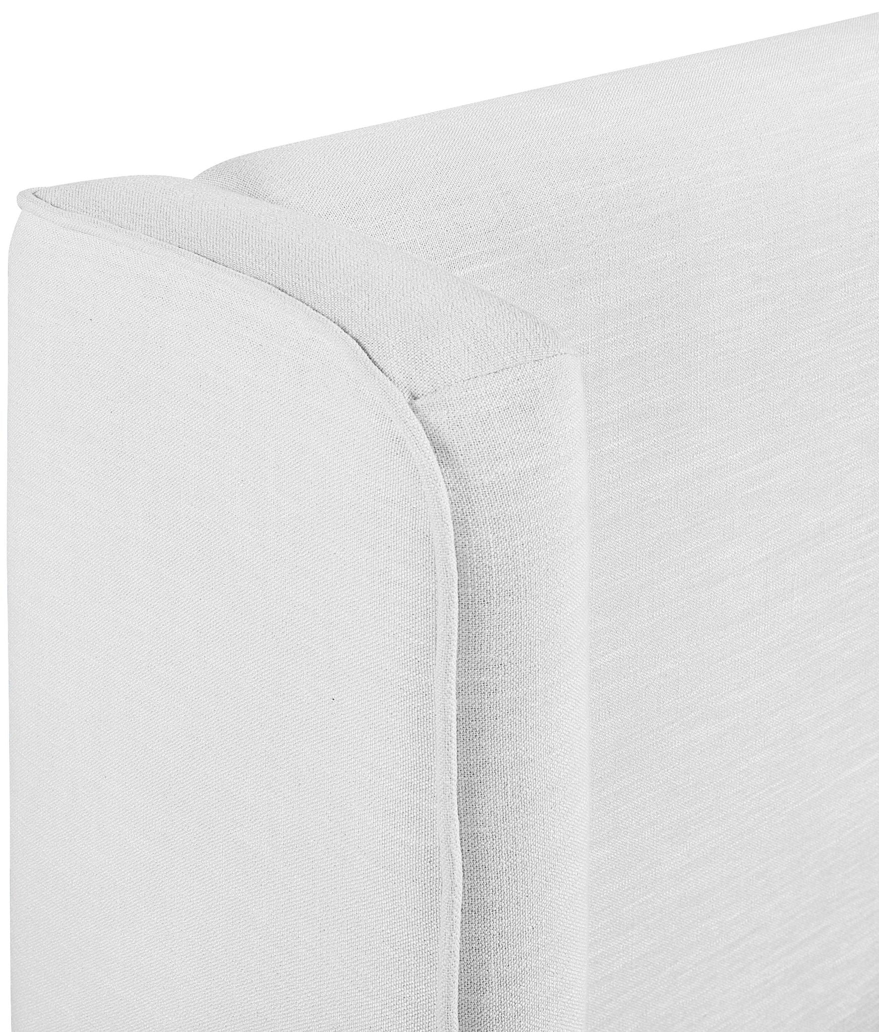 Kendall - Linen Textured Fabric Upholstered Bed