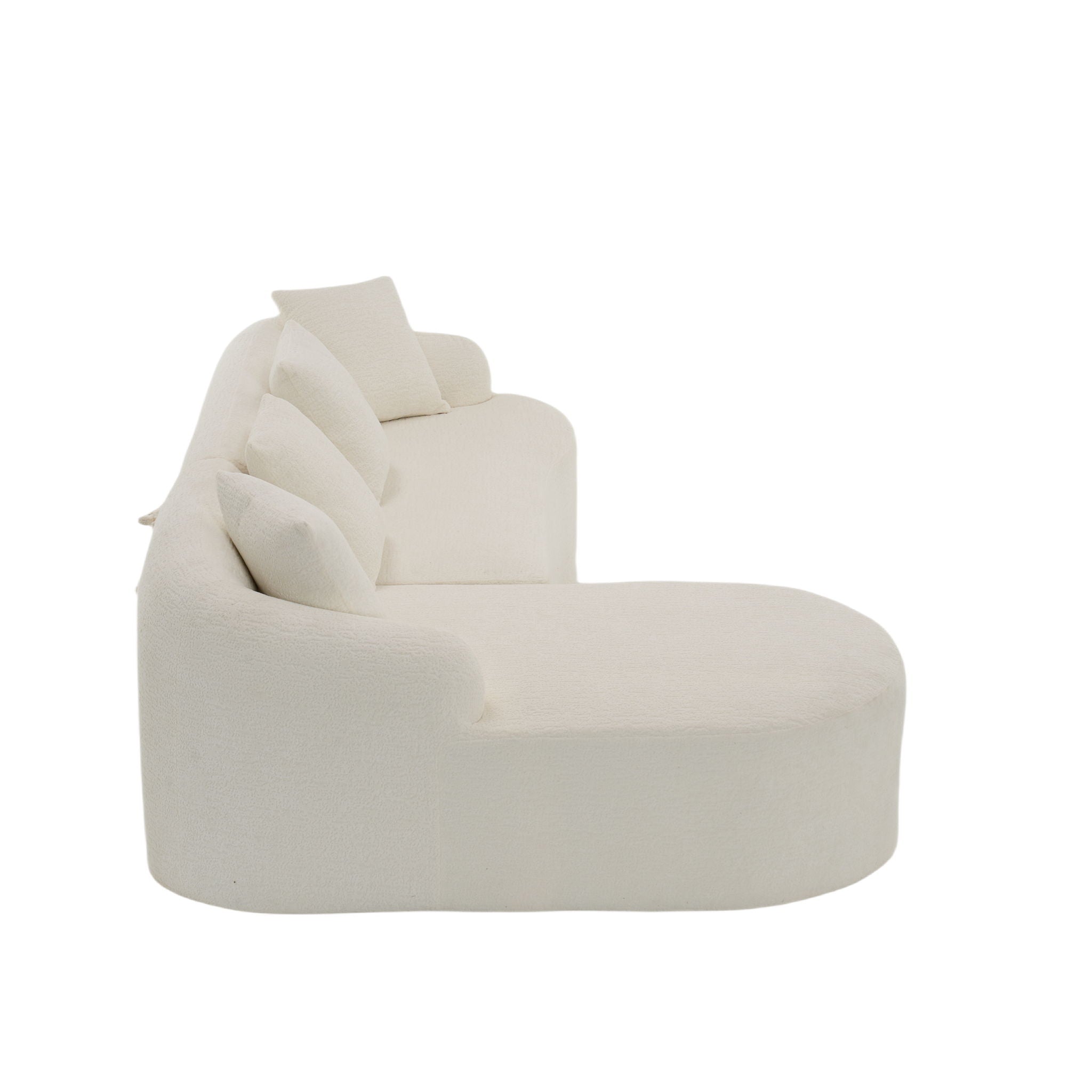 Combined Sofa With 4 Pillows