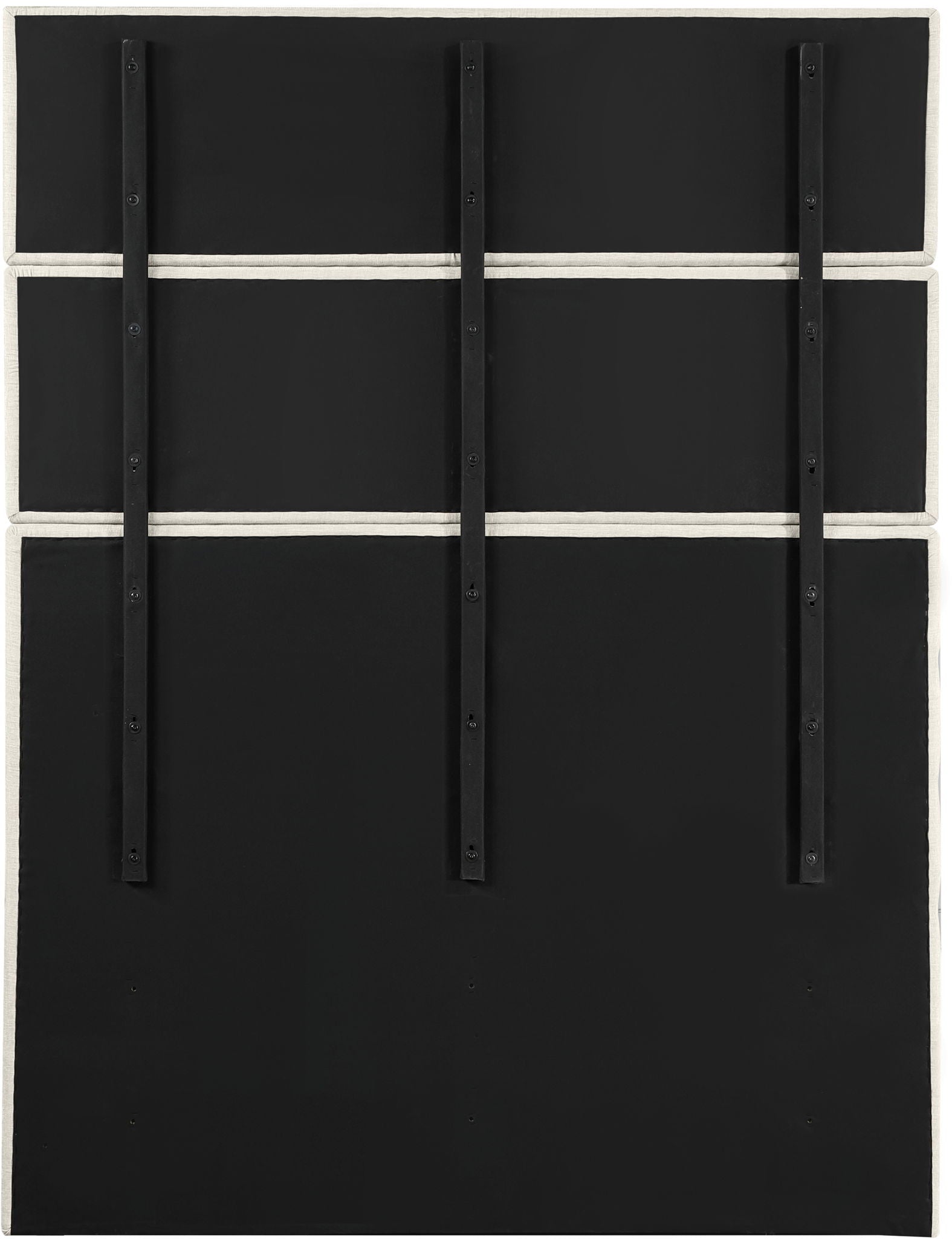 Adam - Chenille Fabric Bed With 89" Headboard