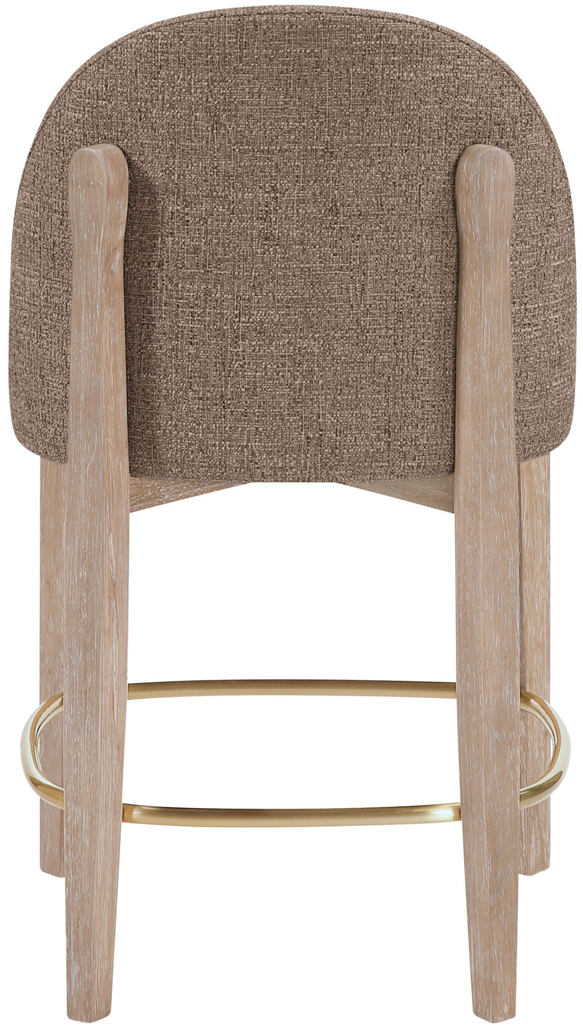 Torino - Counter Stool With Brushed Natural Base