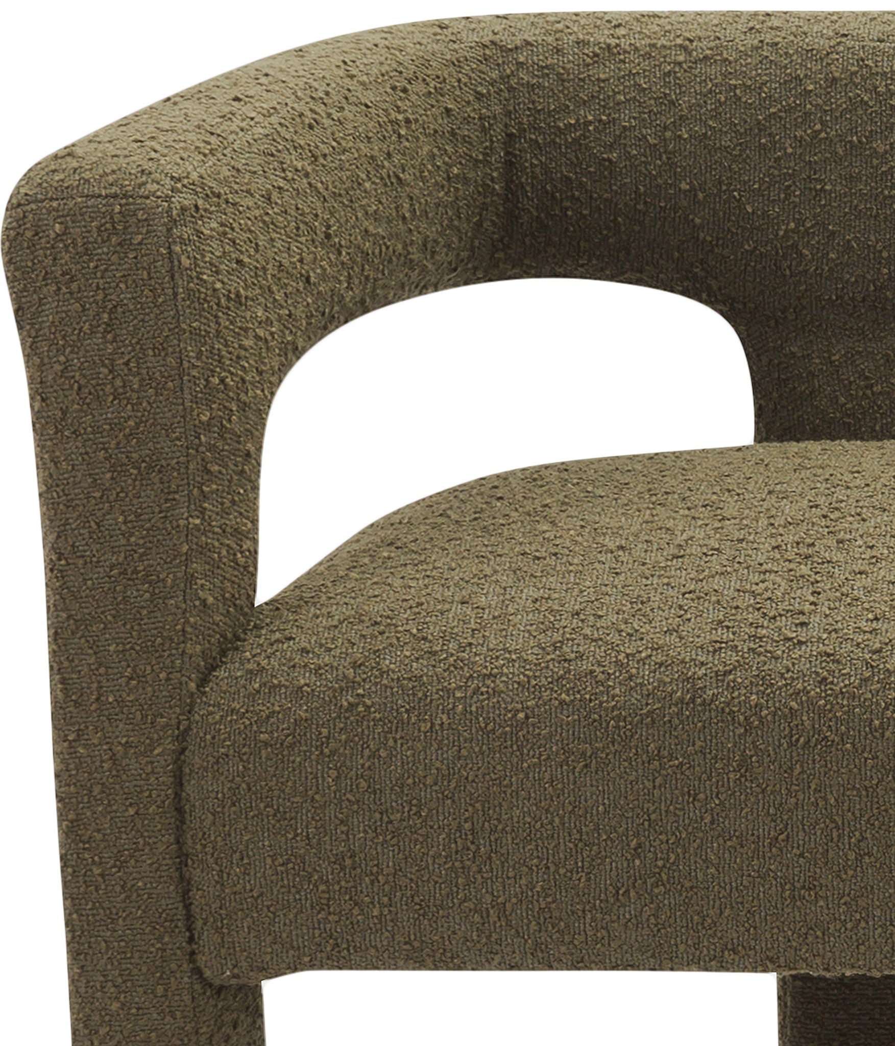 Athena - Boucle Fabric Bench