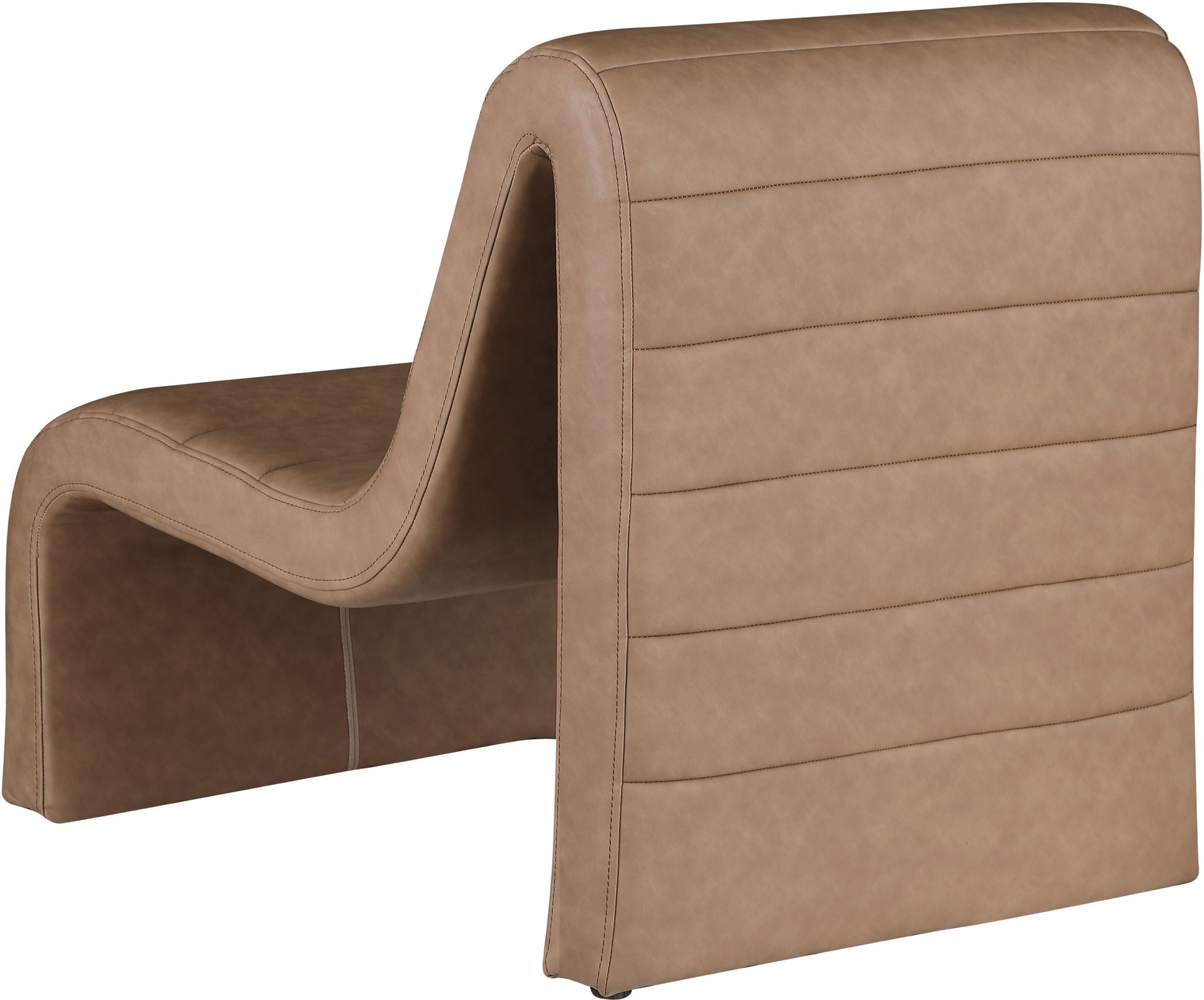 Ivy - Faux Leather Accent Chair