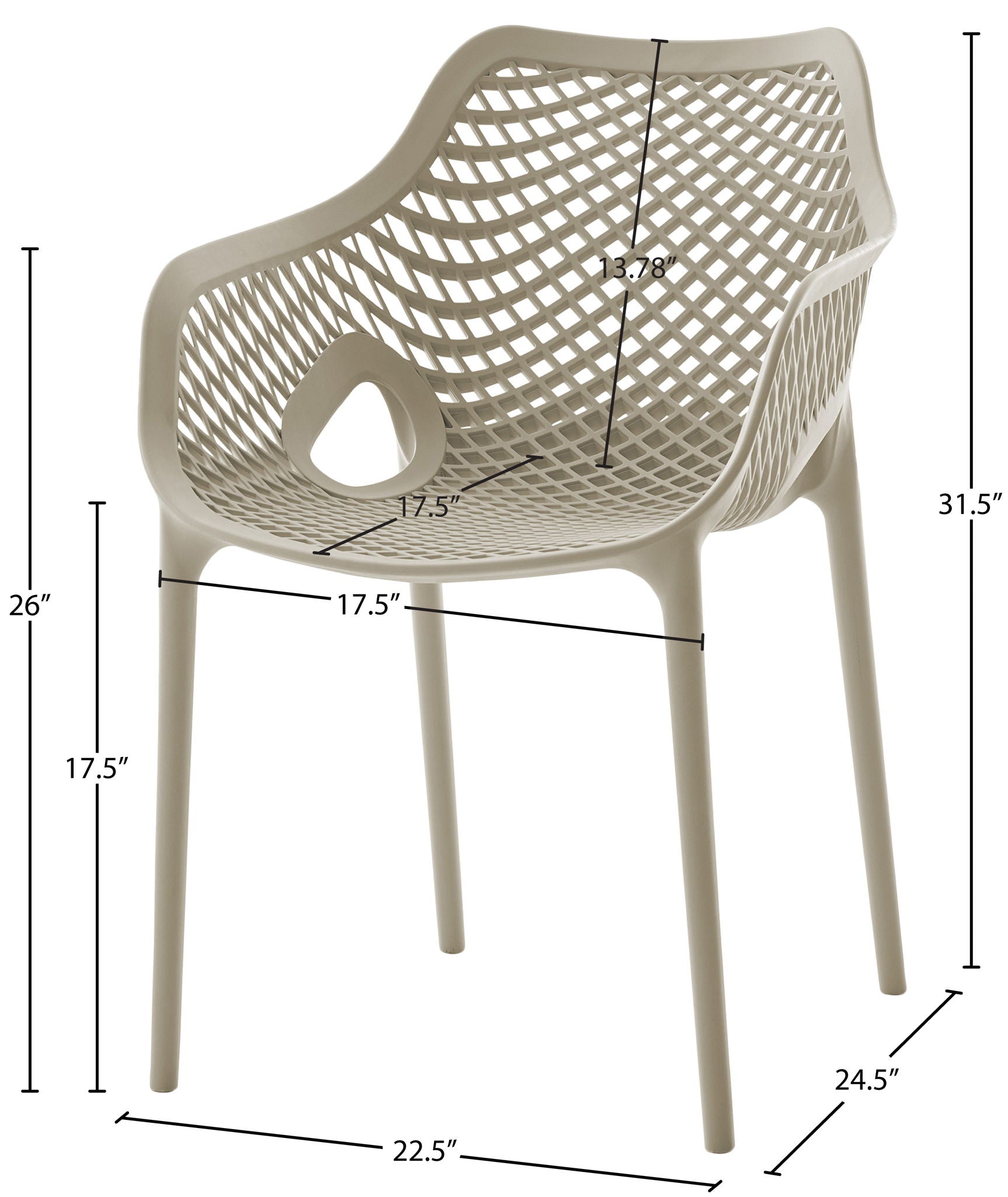 Mykonos - Outdoor Dining Chair (Set of 2)