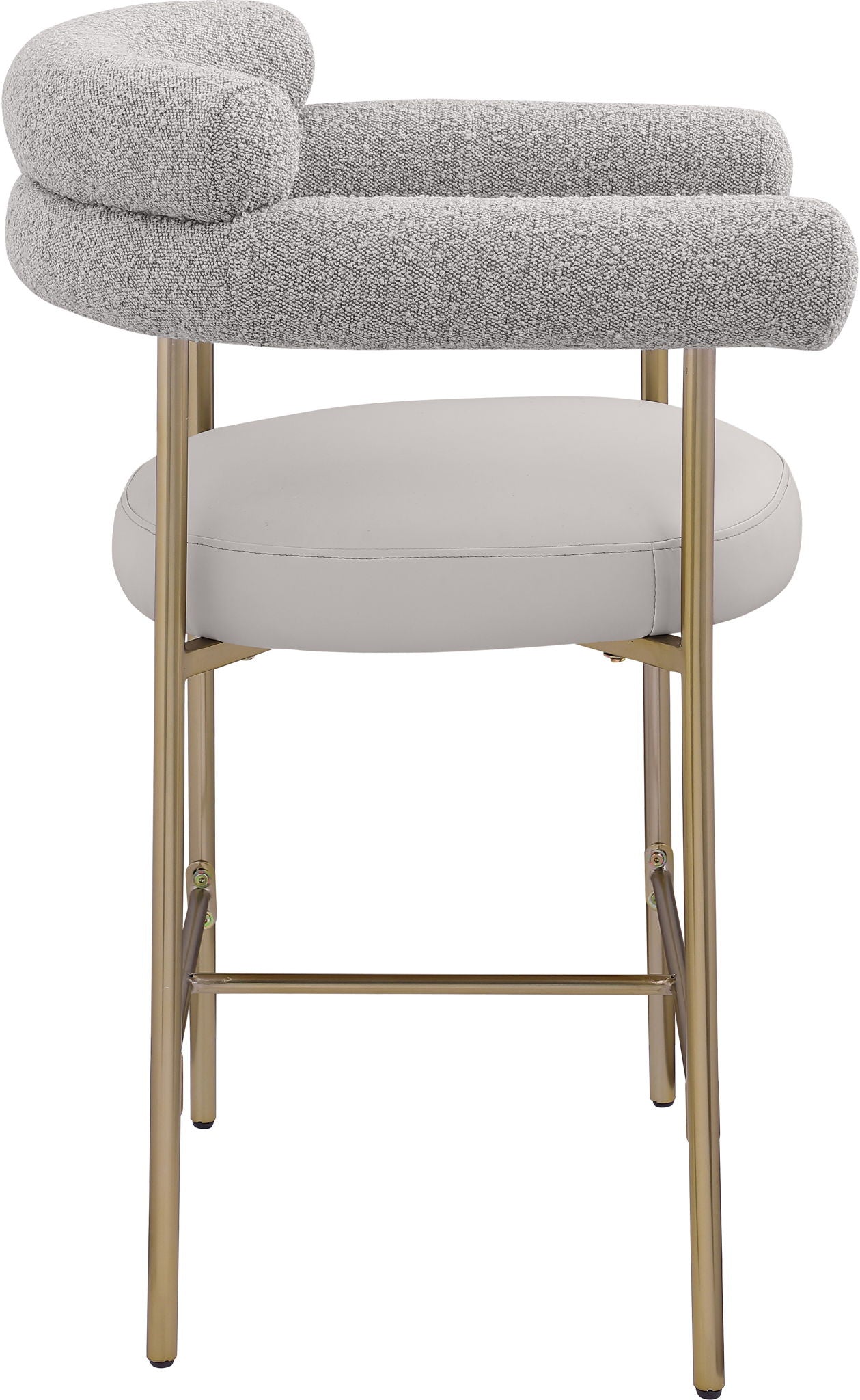 Blake - Counter Stool With Bronze Legs (Set of 2)