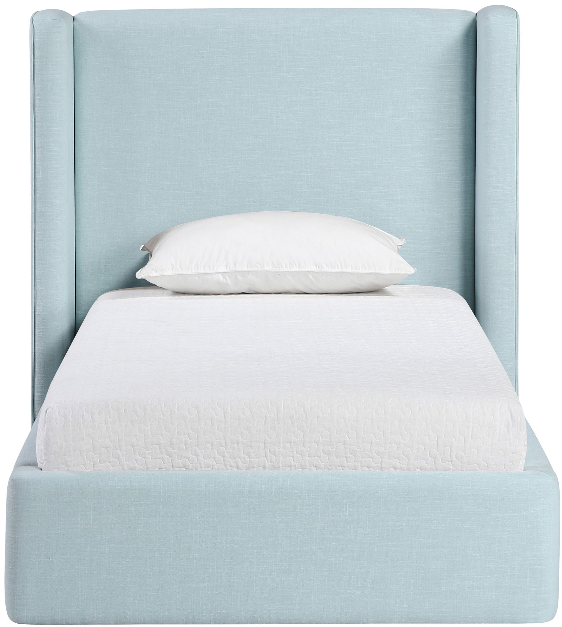 Kendall - Linen Textured Fabric Upholstered Bed