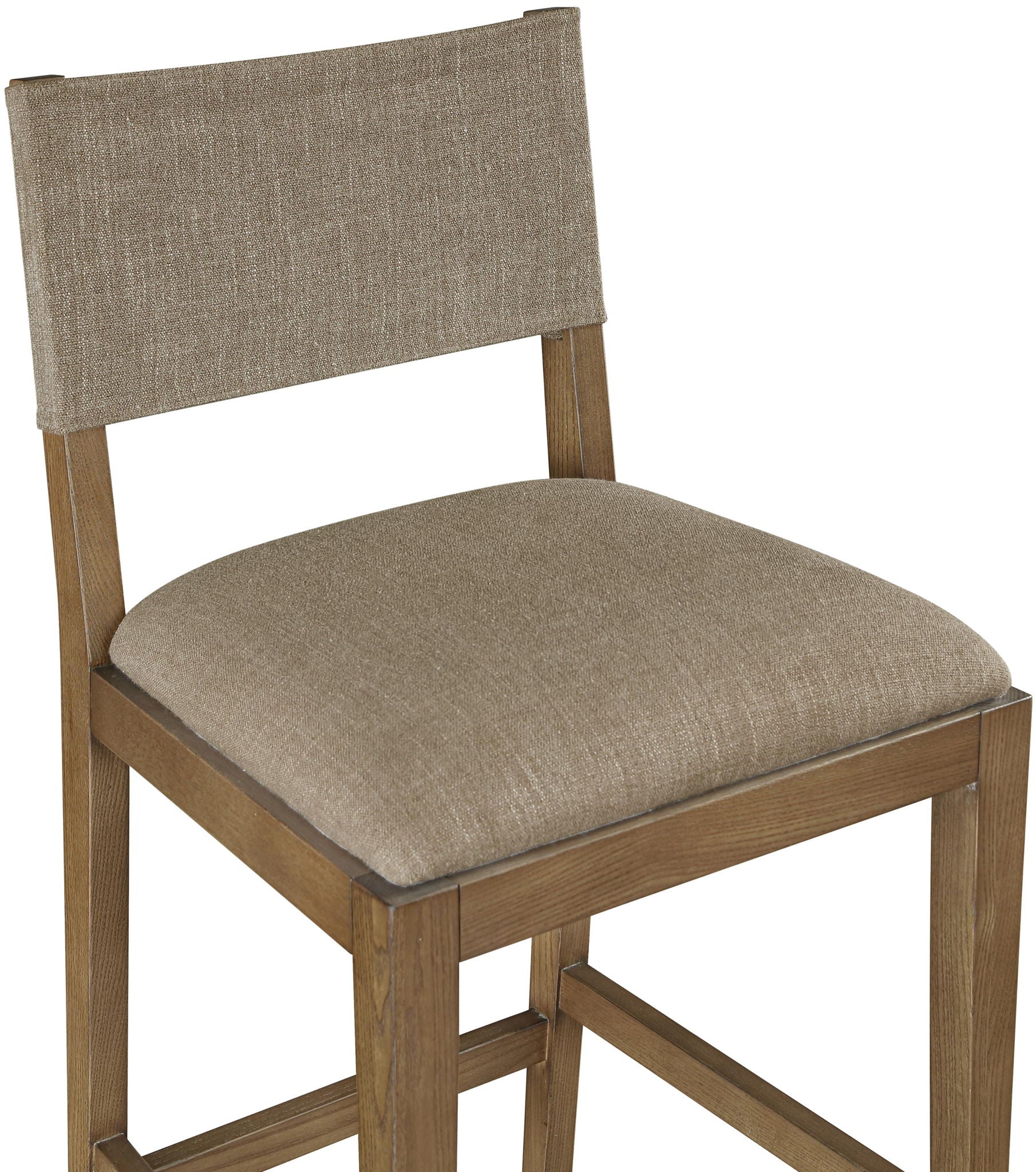 Avon - Linen Textured Performance Fabric Counter Stool