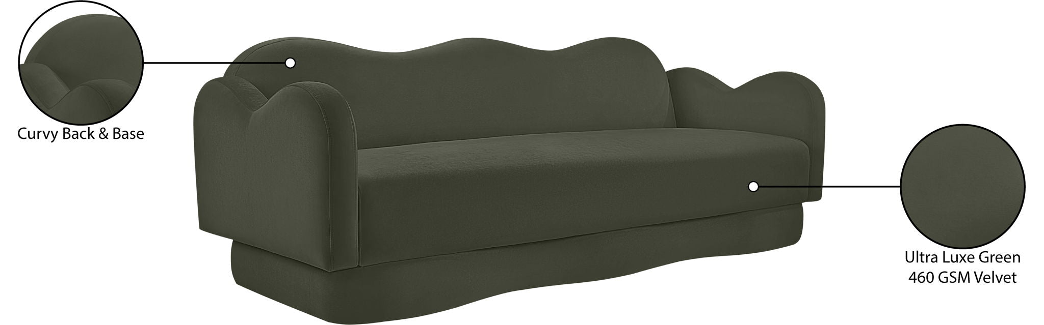 Bloom - Velvet Sofa