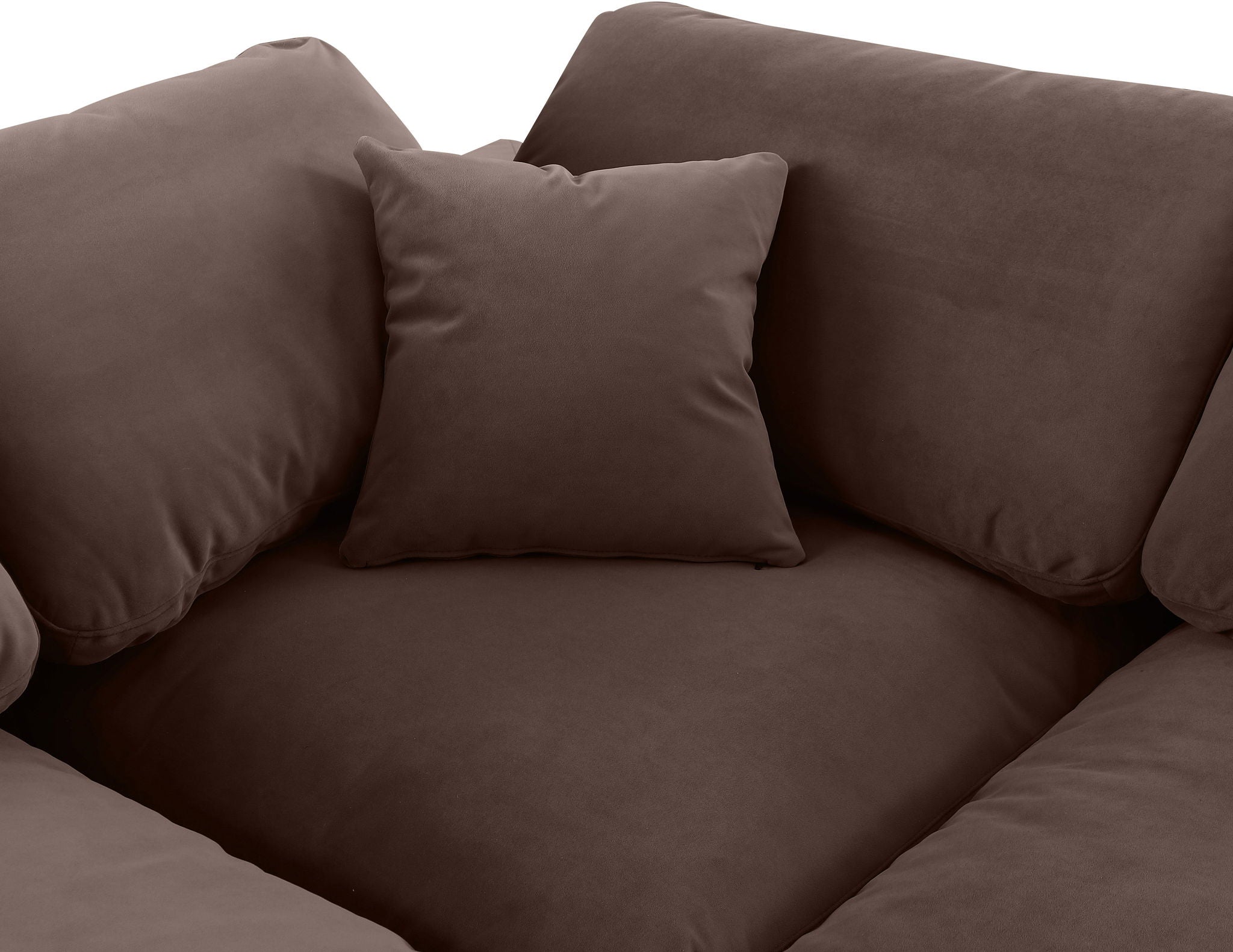 Comfy - Velvet Modular Sofa 4 Seats