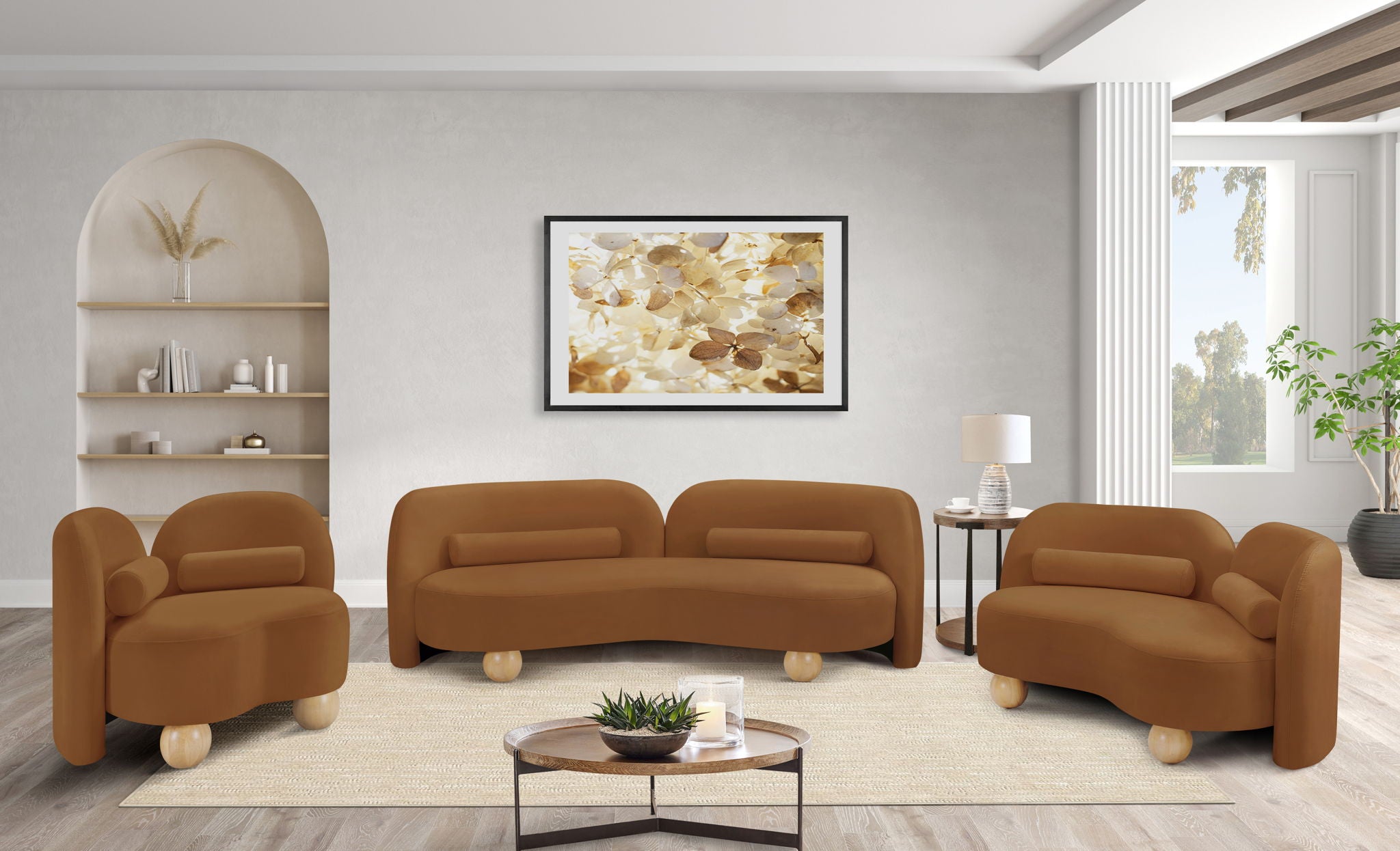 Daphne - Velvet Chair