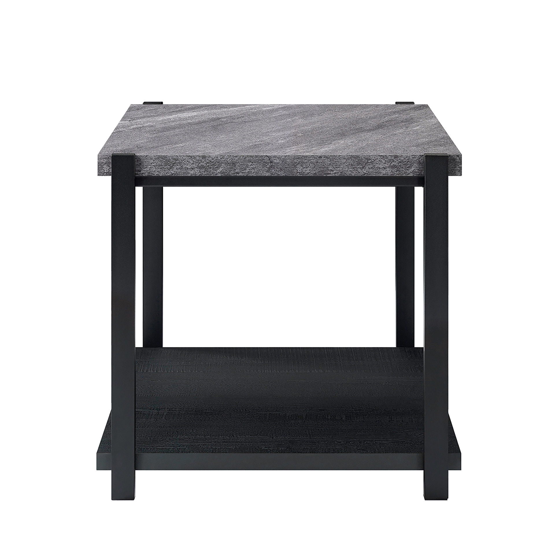 Linea - 3 Piece Occasional Set (1 Coffee & 2 End Tables) - Dark Gray