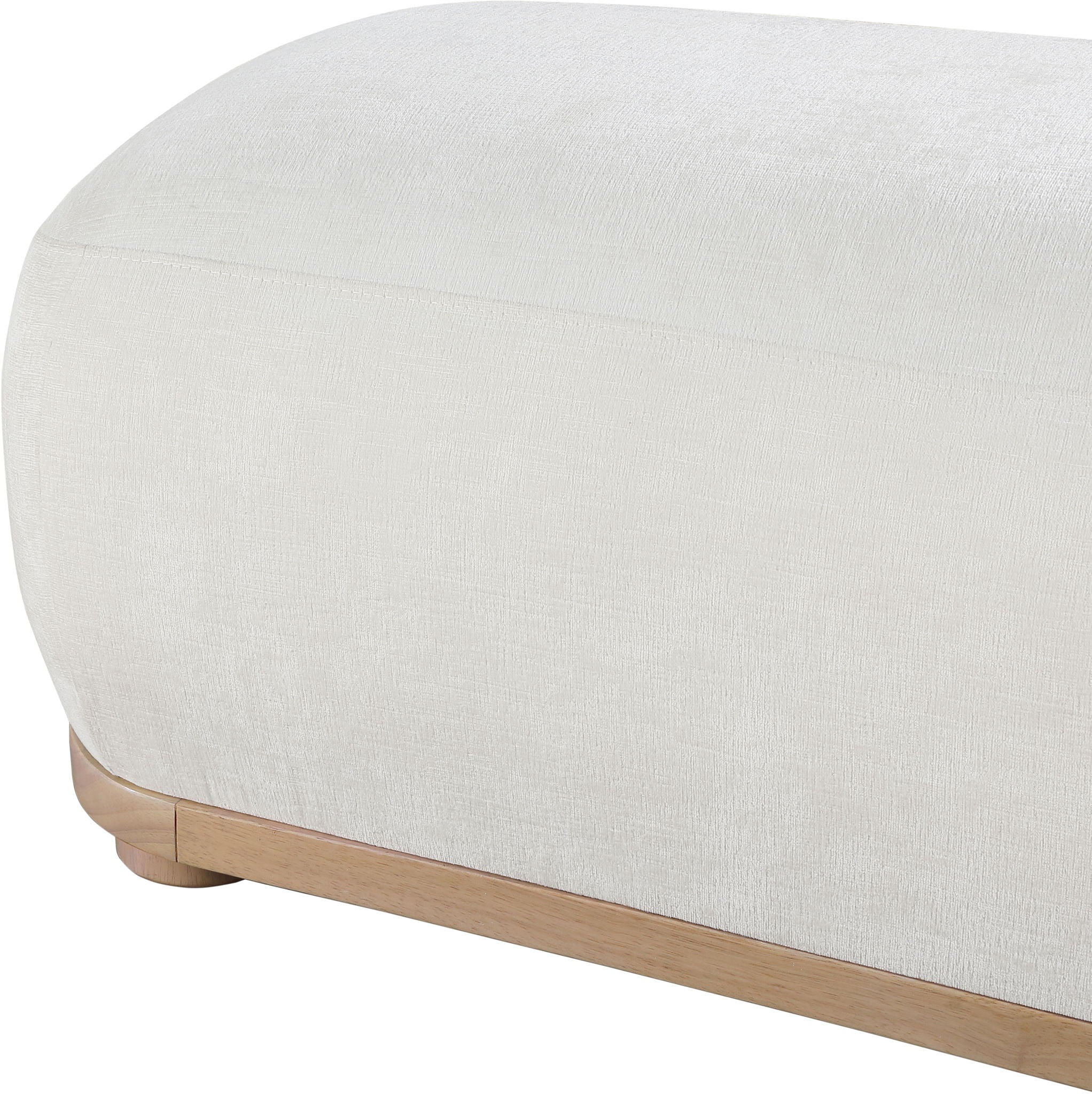 Calum - Bench - Light Brown Frame