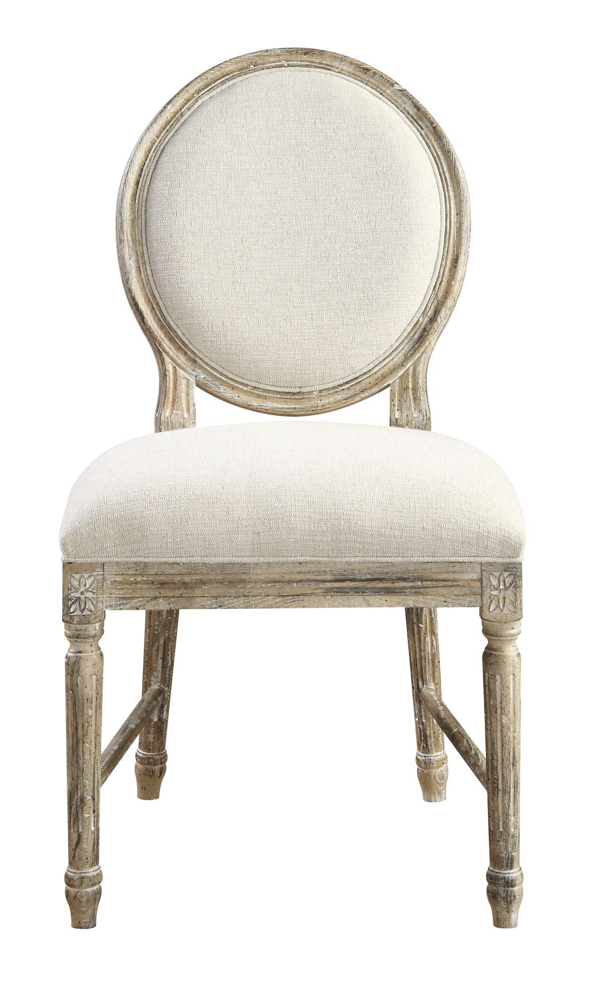 Upholstered Dining Chairs (Set of 2) - Brown