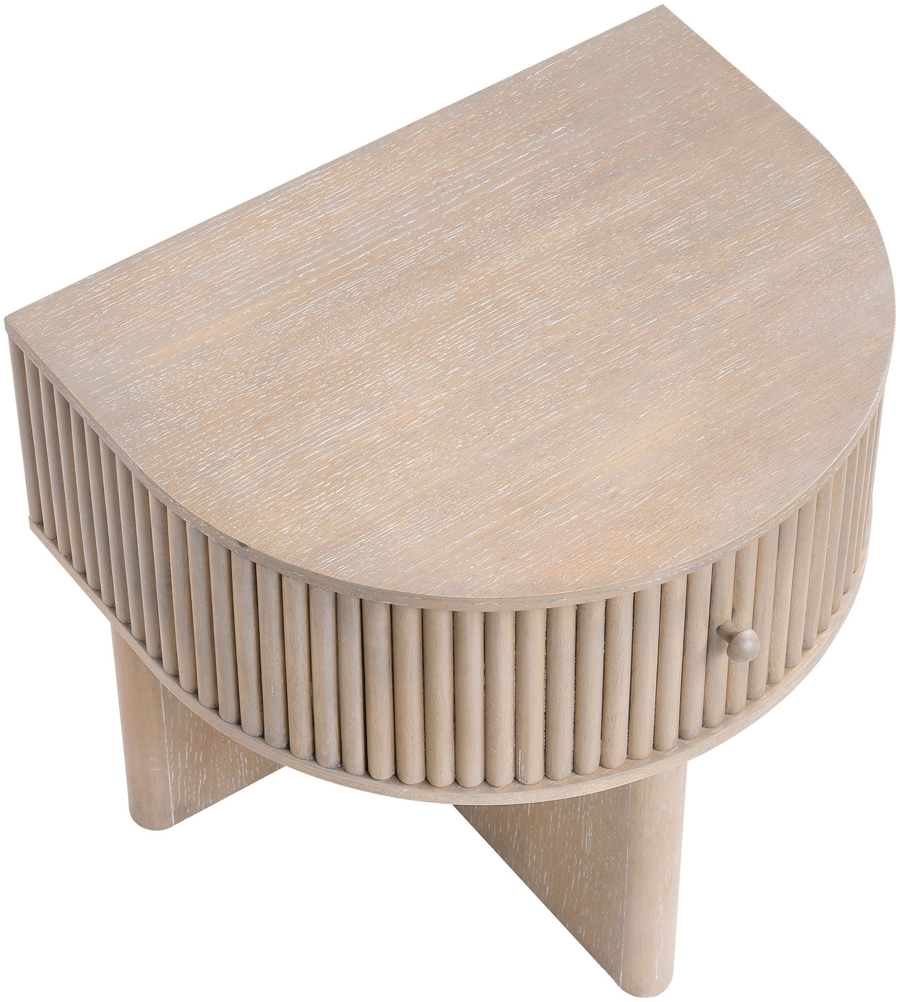 Cortland - Acacia Veneer And Solid Wood Night Stand