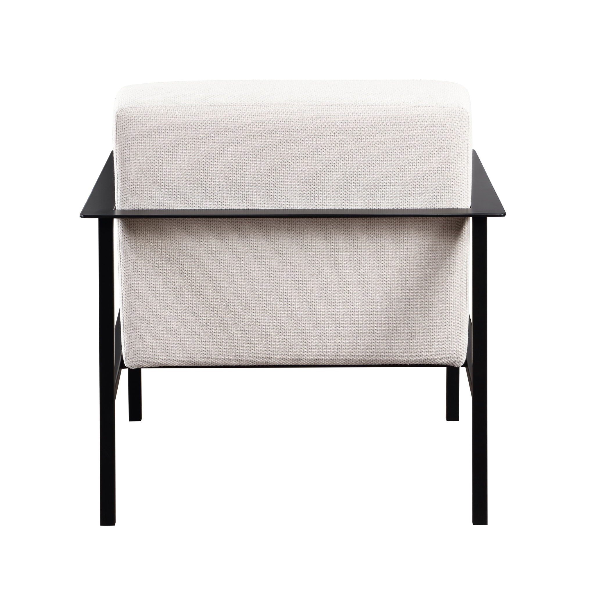Millie - Stationary Accent Chair - Off White