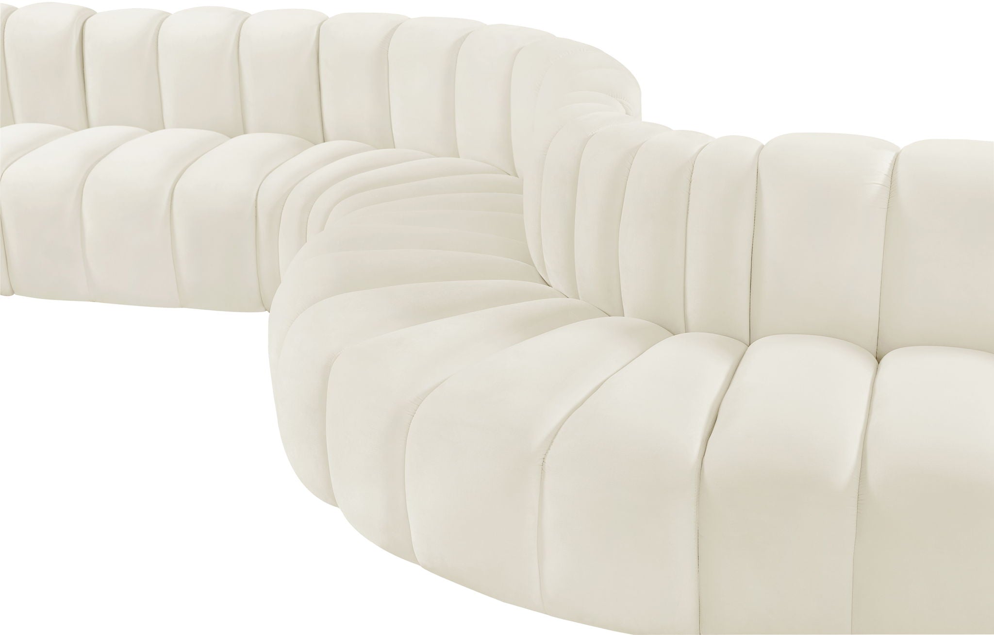 Arc - Velvet 7 Piece Modular Sofa