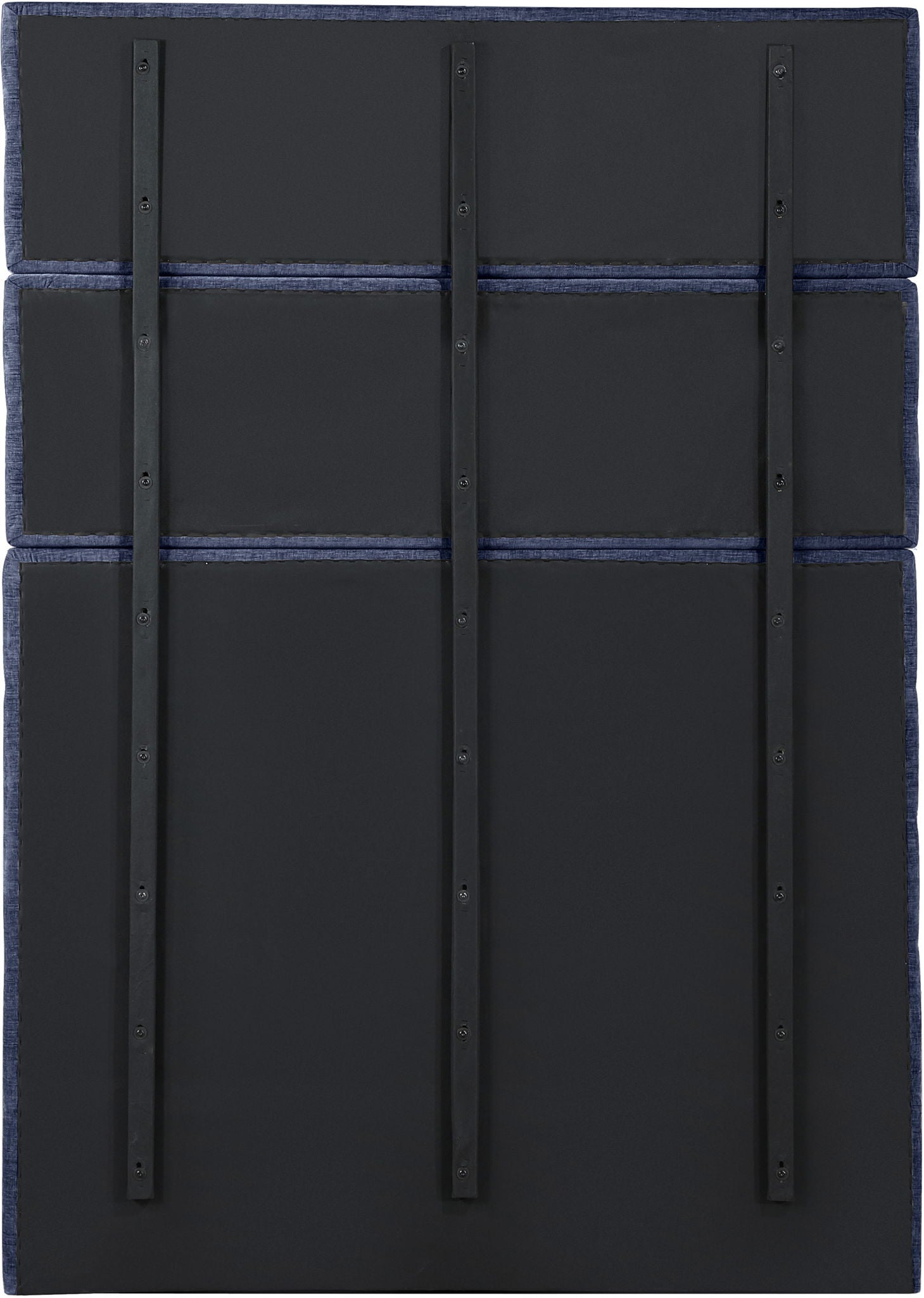 Adam - Chenille Fabric Bed With 89" Headboard