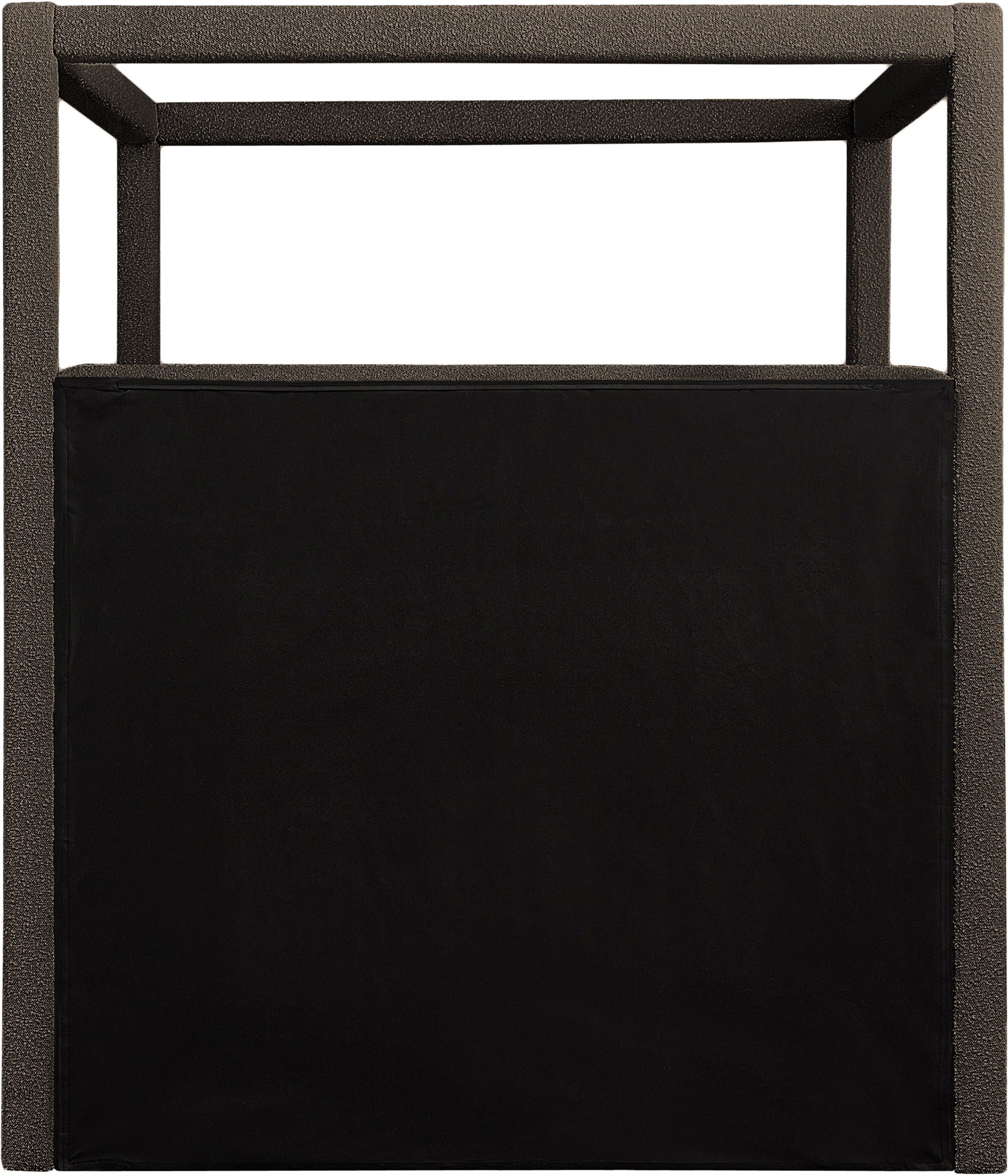 Eden - Boucle Fabric Upholstered Bed