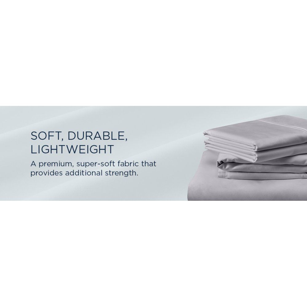 Linens - Tempur Classic Cotton Sheet Set - Cool Gray