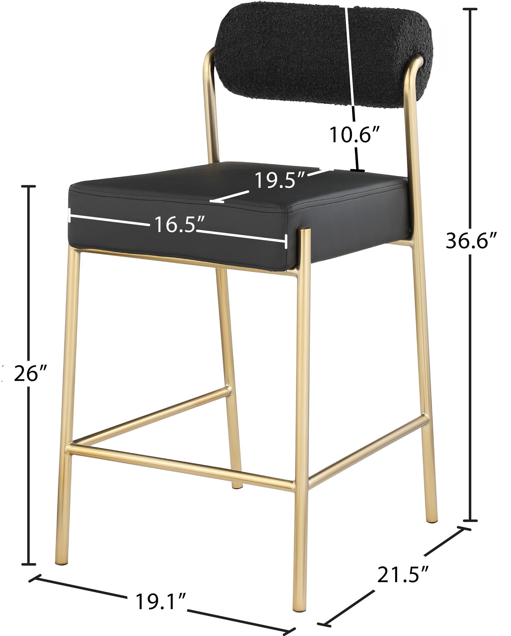 Carly - Counter Stool (Set of 2)