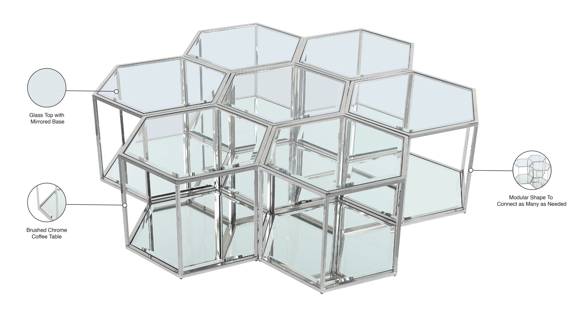 Sei - 7 Piece Coffee Table