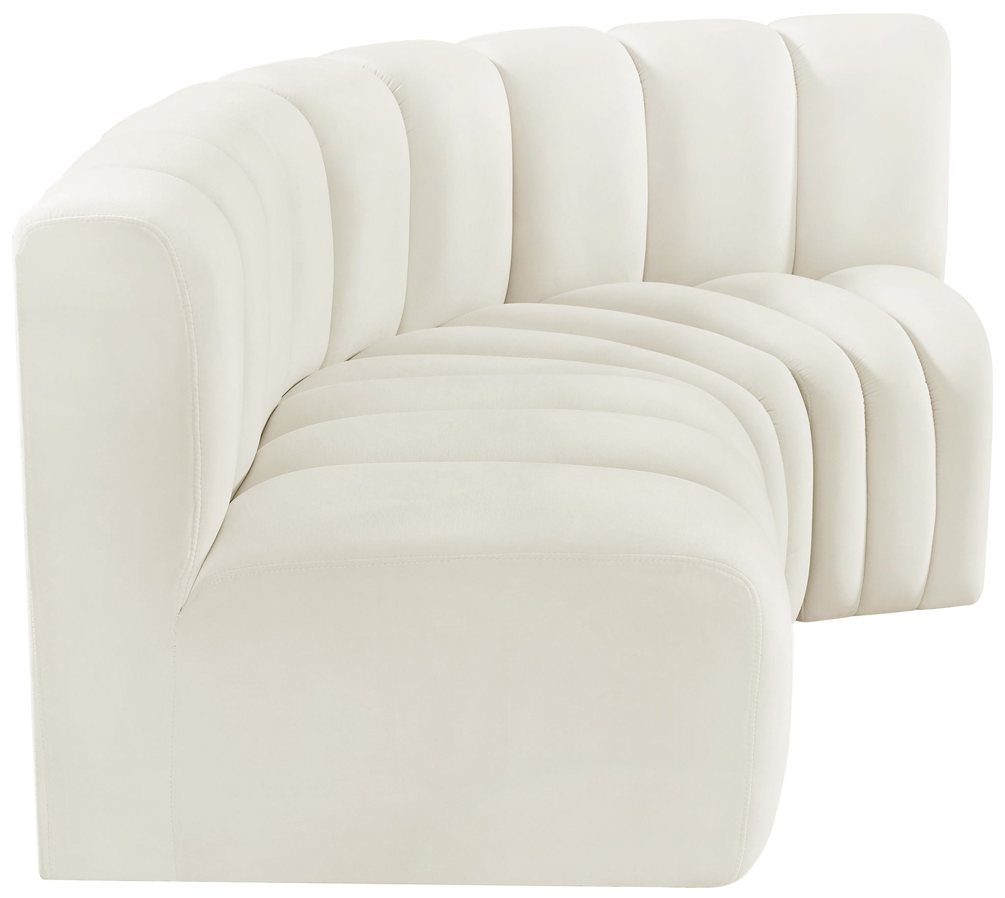 Arc - Velvet 3 Piece Sofa