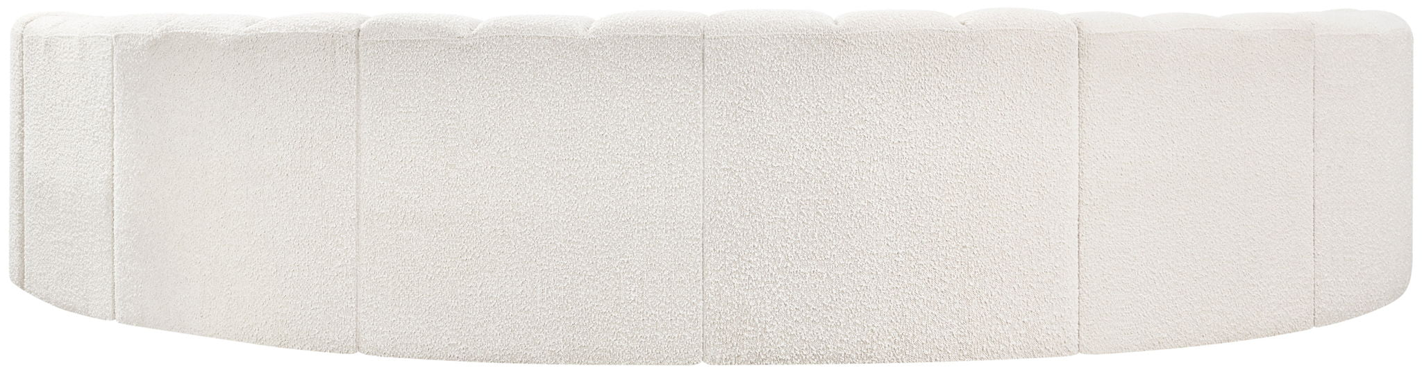 Arc - Boucle Fabric 8 Piece U-Shaped Modular Sofa
