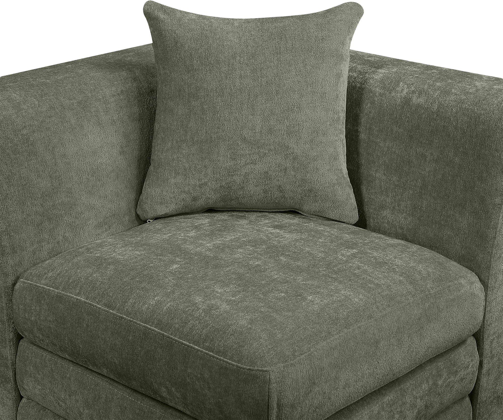 Stellar - 7 Piece Chenille Fabric Upholstered Modular Sectional