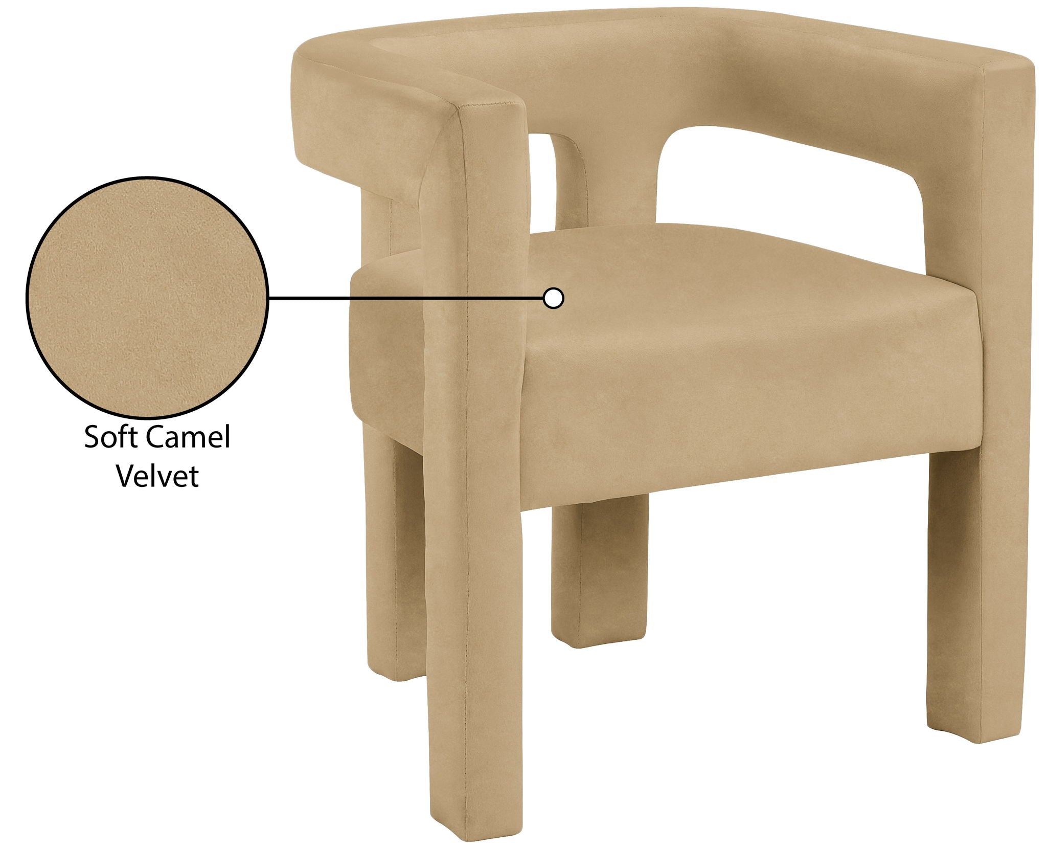 Athena - Velvet Dining Chair