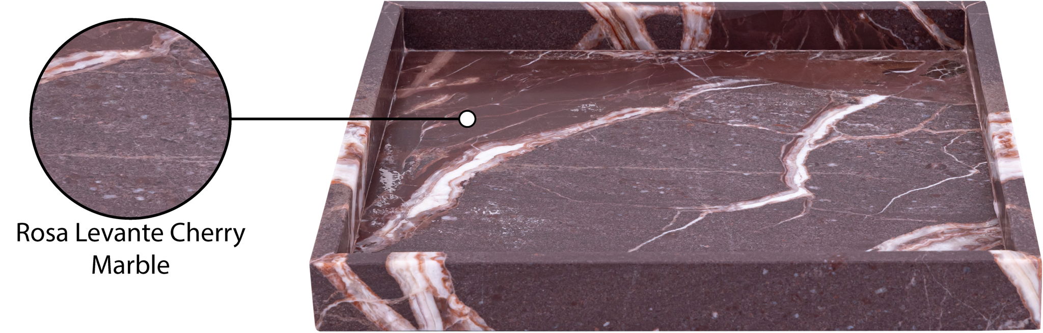 Barletta - Marble Square Tray