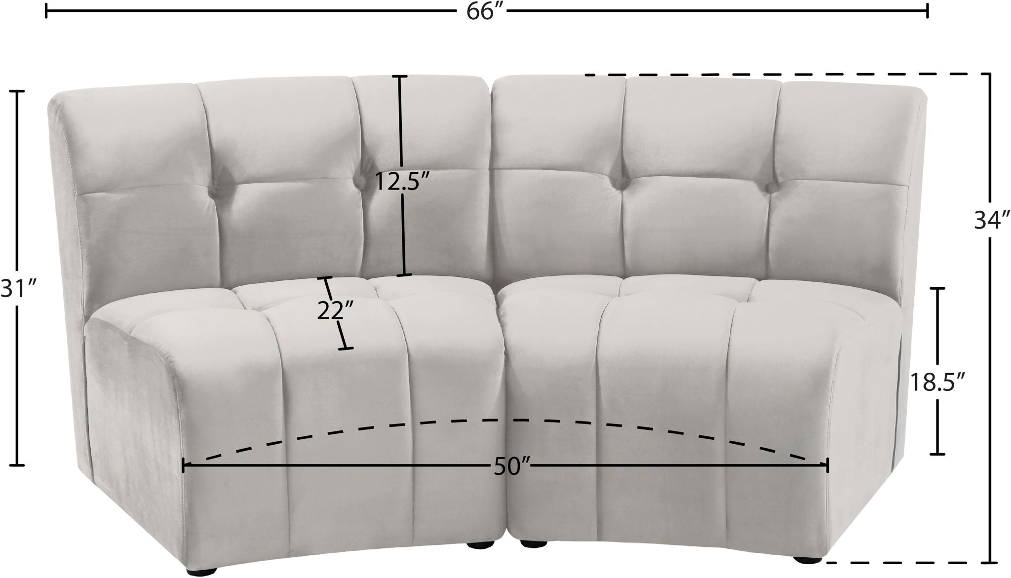 Limitless - 2 Pc. Modular Sectional