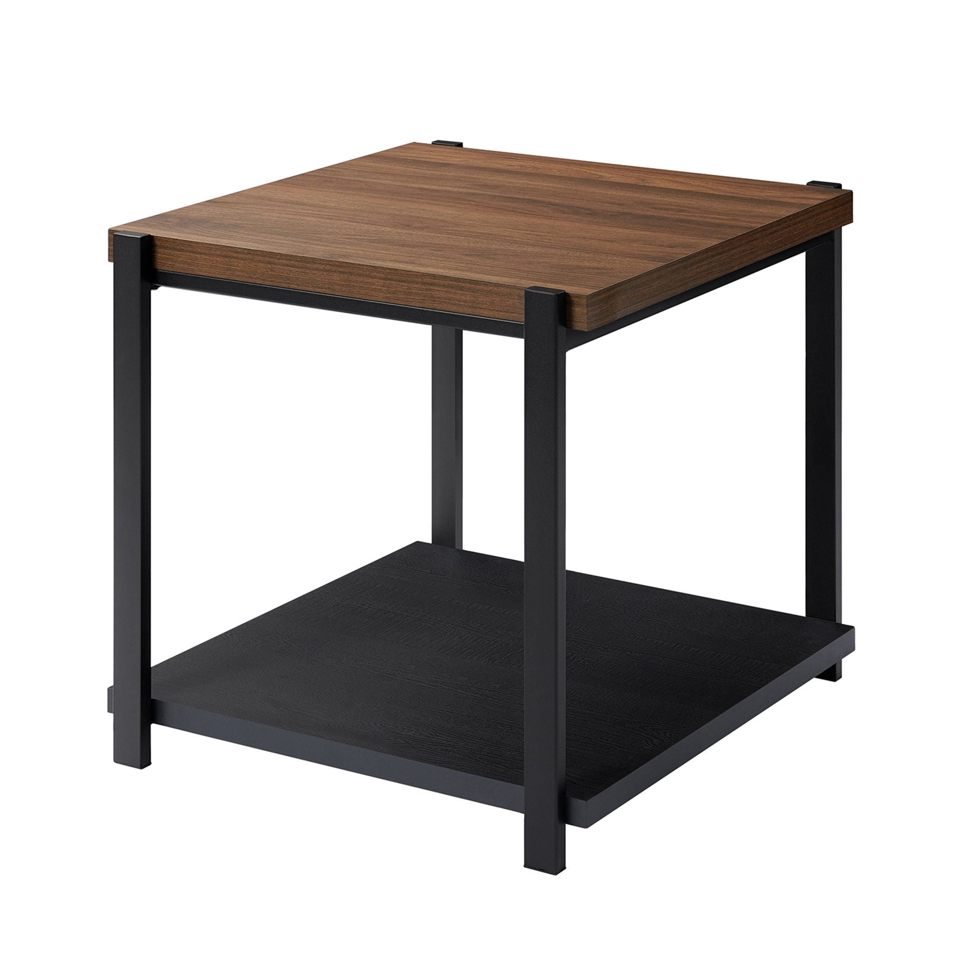 Linea - 3 Piece Occasional Set (1 Coffee & 2 End Tables) - Black / Brown