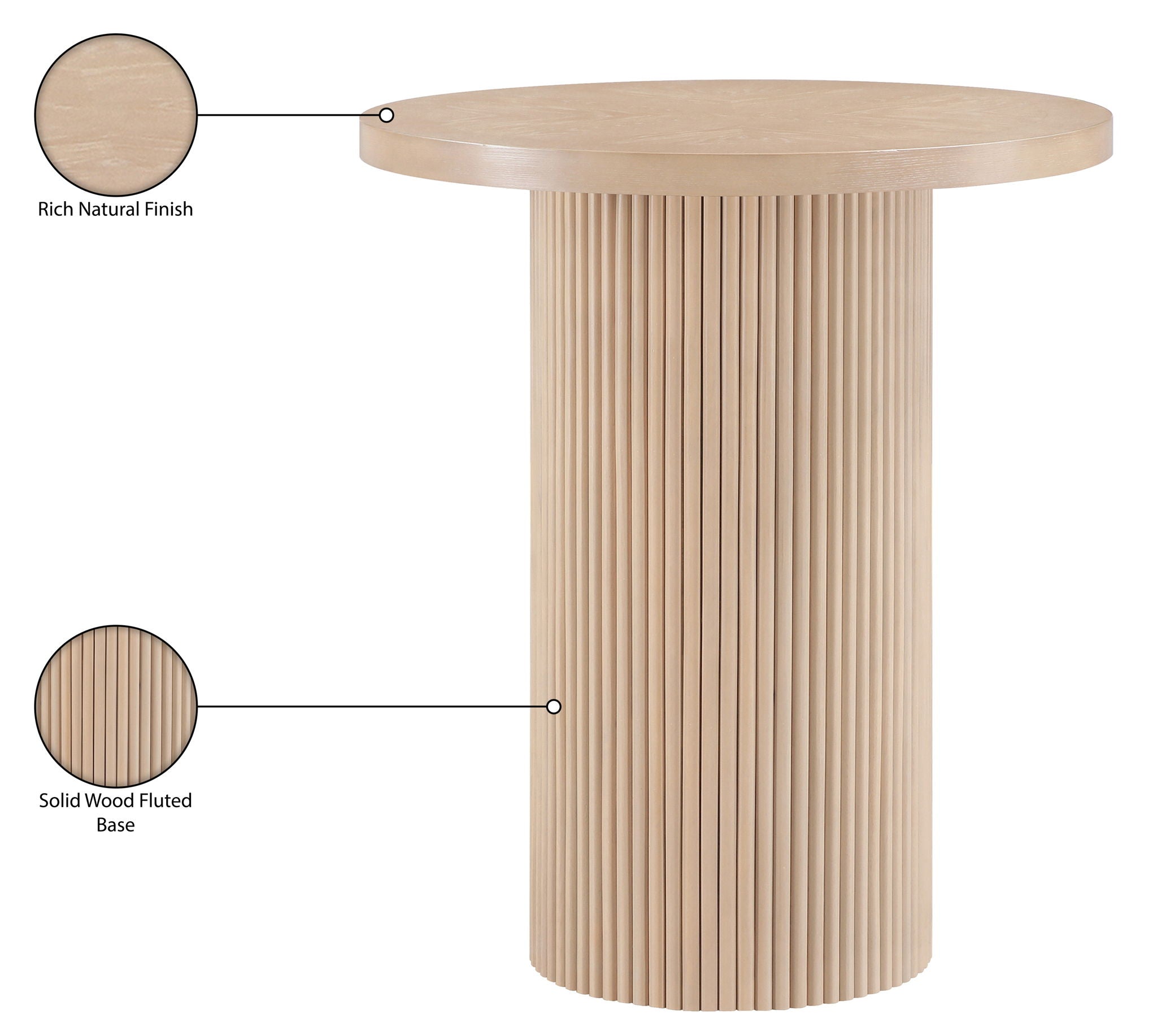 Belinda - Oak Veneer Table