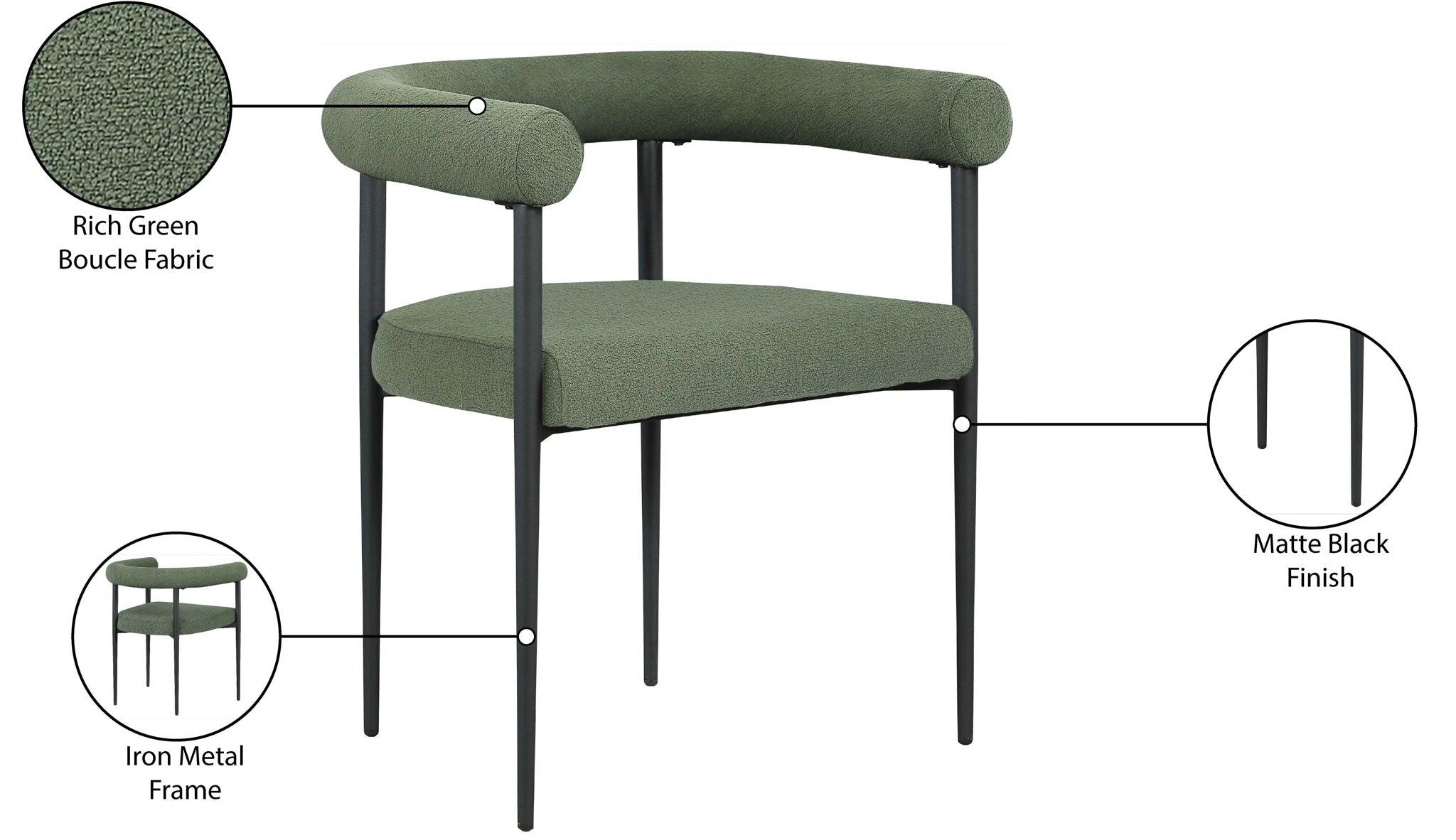 Louie - Dining Chair (Set of 2)